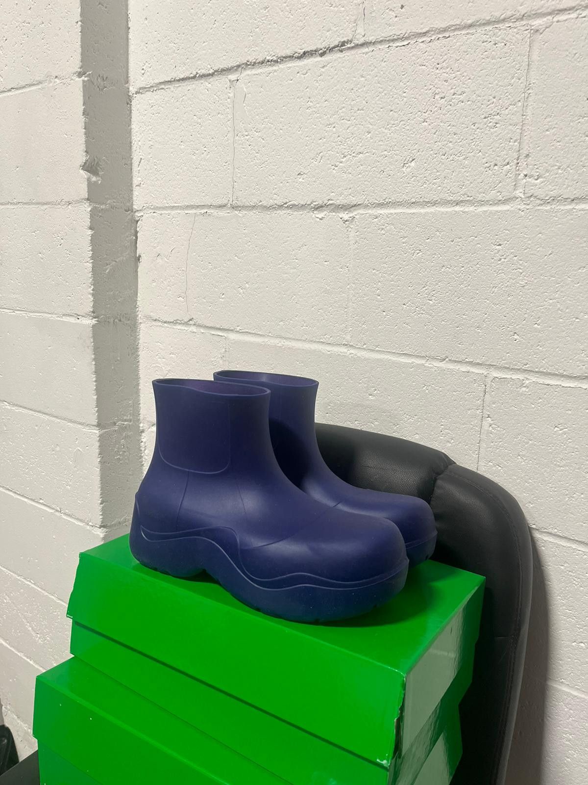 Bottega Veneta Q.2 / Puddle Ankle Boots in Unicorn Size US 10 / EU 43 - 8 Thumbnail