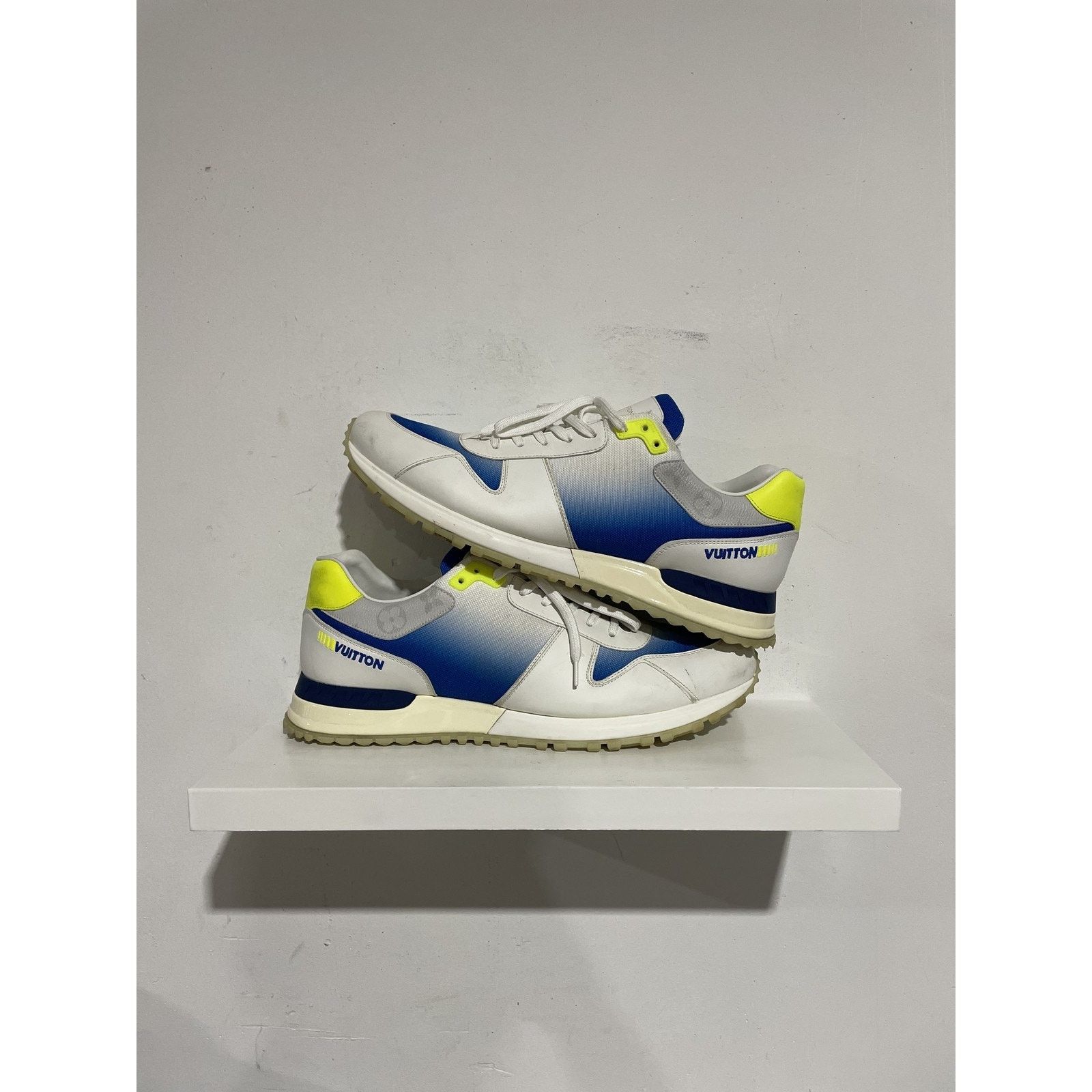Louis Vuitton LOUIS VUITTON RUN AWAY SNEAKER SIZE 11 (12) PREOWNED Size US 11 / EU 44 - 1 Thumbnail