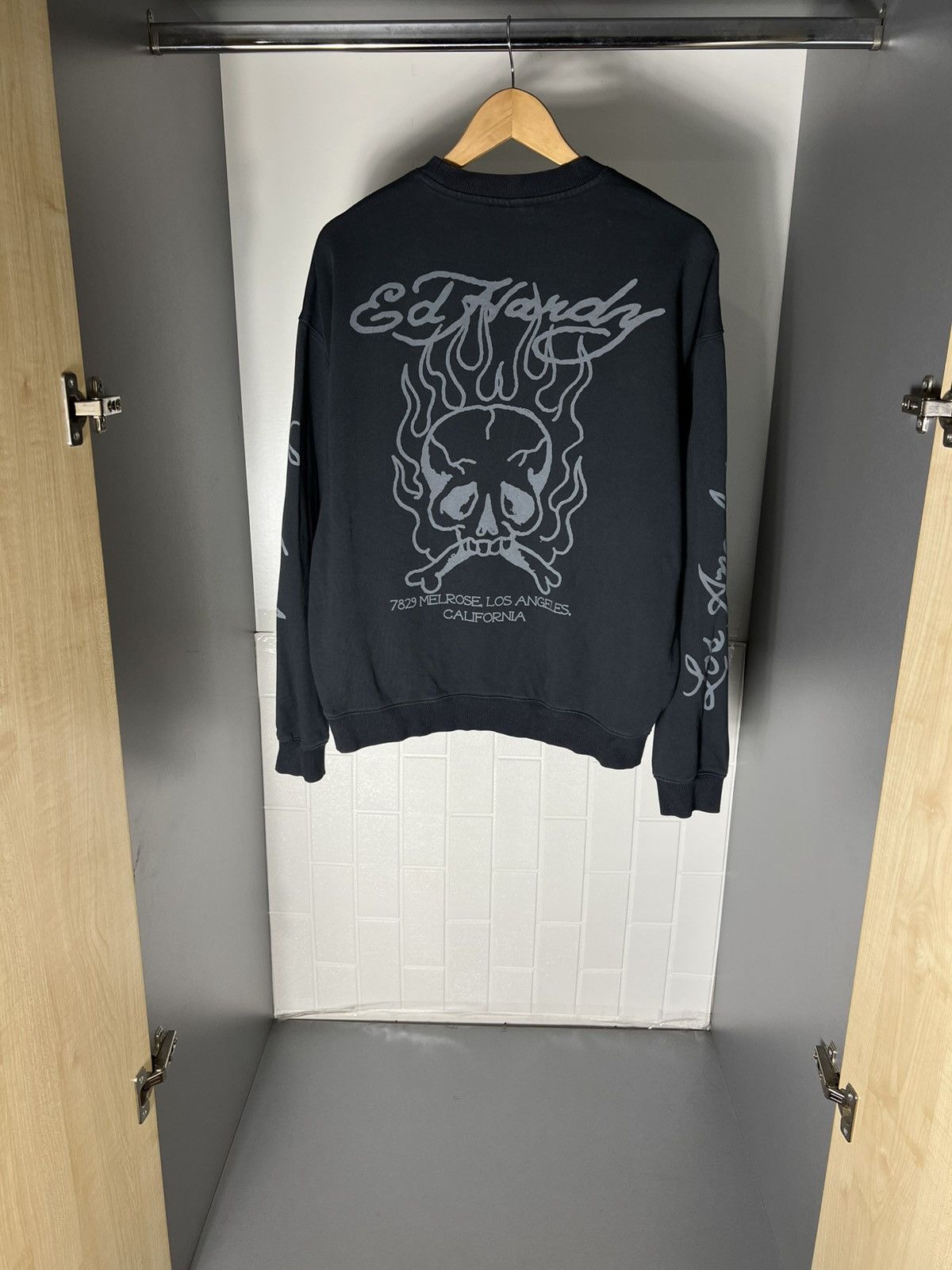 Ed Hardy VINTAGE ED HARDY BY CHRISTIAN AUDIGIER DESIGNER CASUAL Y2K Size US L / EU 52-54 / 3 - 1 Thumbnail
