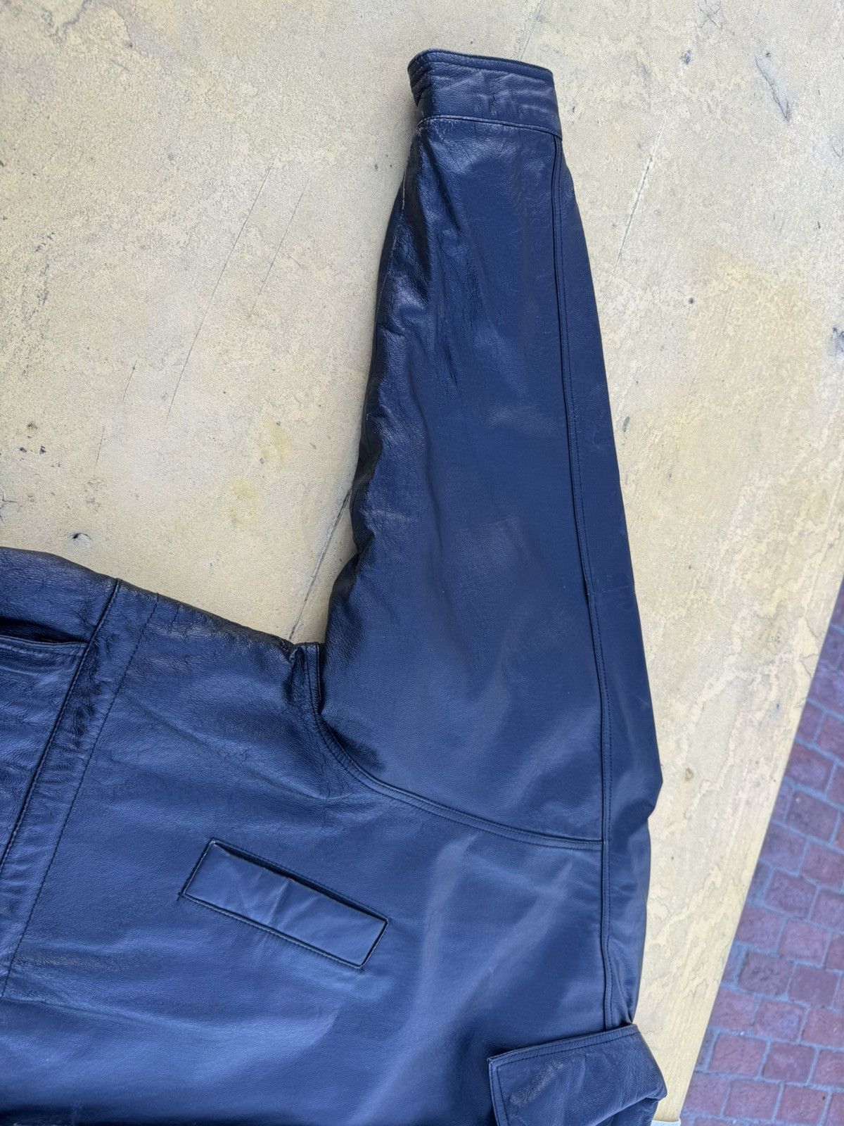 Other Vintage Leather Outdoor Exchange Jacket Size US XXL / EU 58 / 5 - 7 Thumbnail