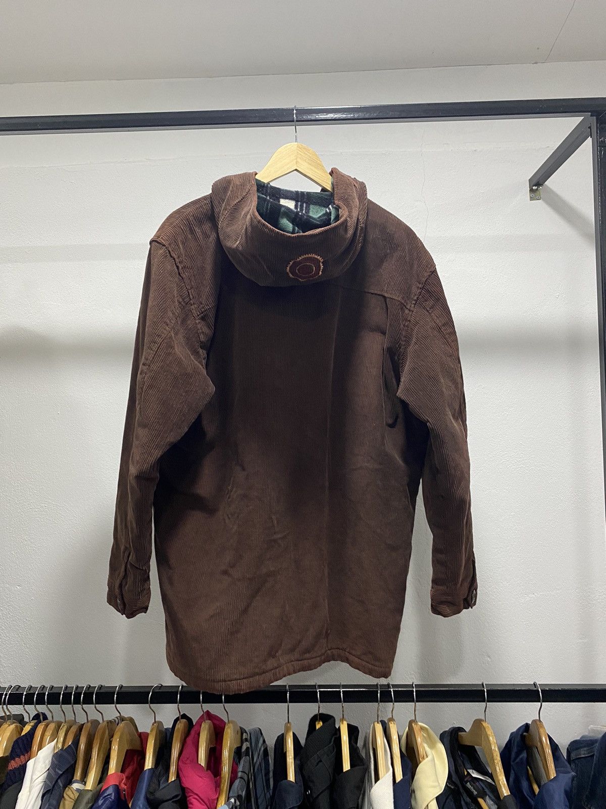 Polo Ralph Lauren POLO JEANS RL Corduroy Parka Winter Jacket 90s Size US L / EU 52-54 / 3 - 11 Thumbnail