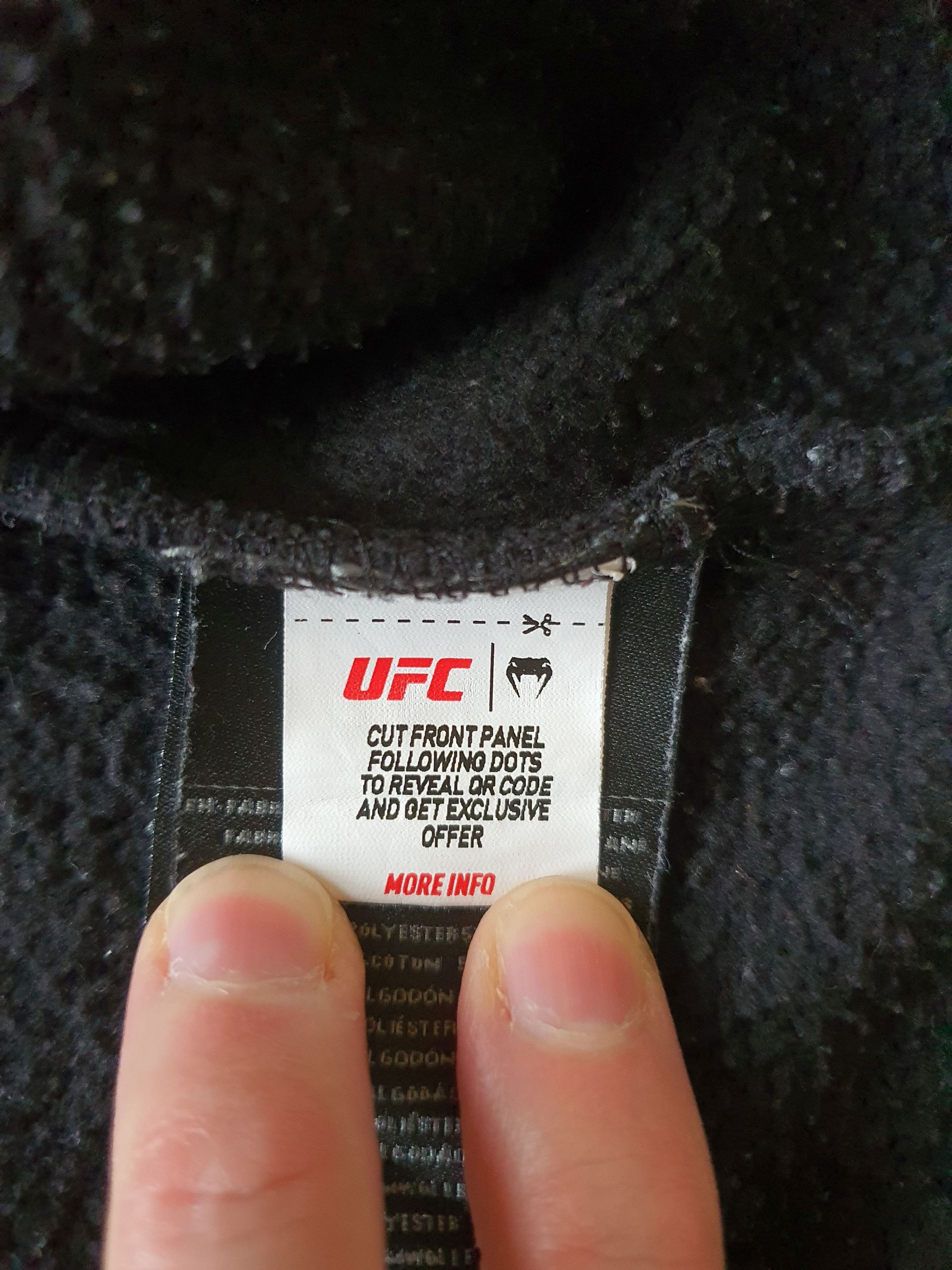 UFC VENUM - Fight Week Walkout Training Zipped Hoodie Sweatshirt Size US S / EU 44-46 / 1 - 6 Thumbnail