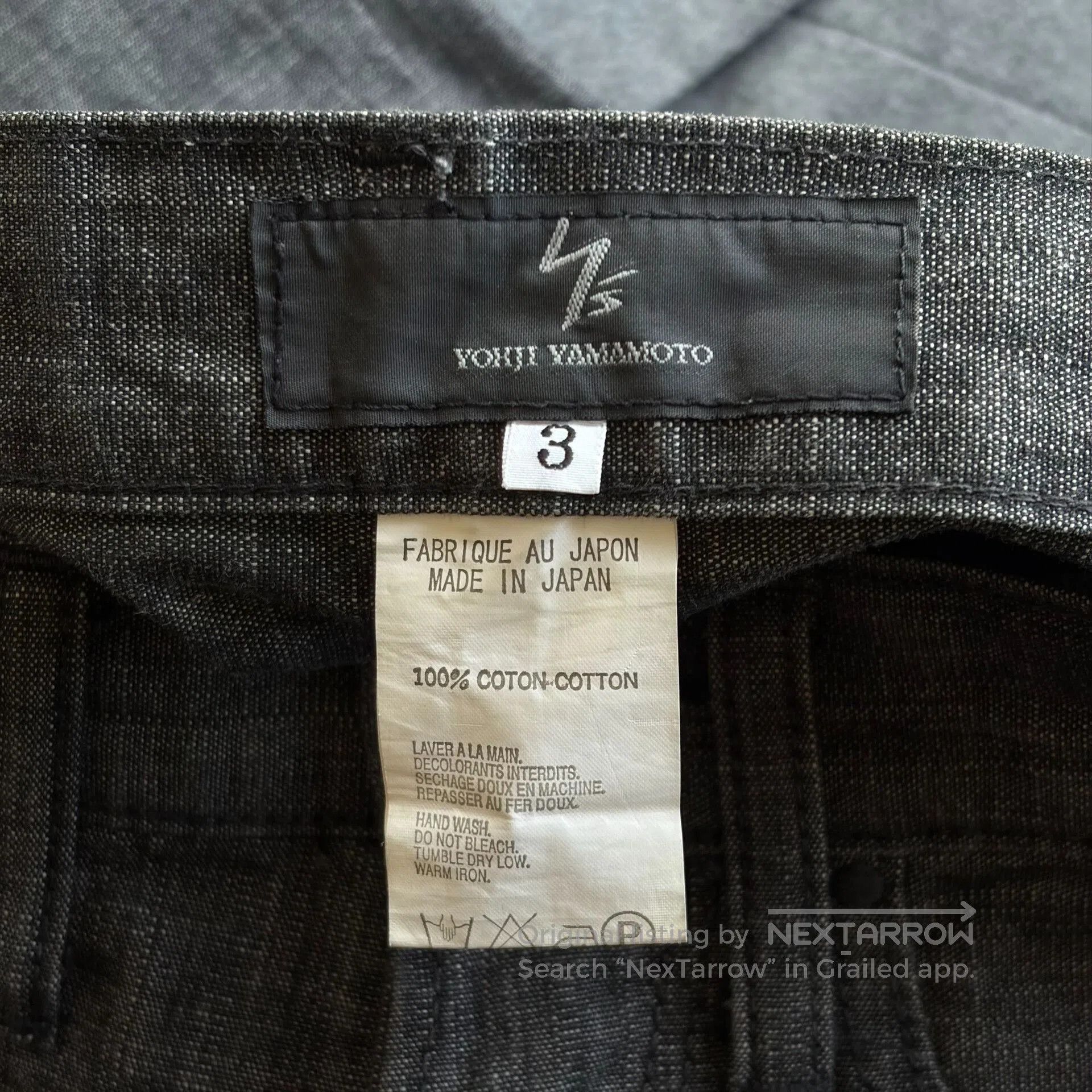 Y's for Men Yohji Yamamoto . Size US 38 / EU 54 - 6 Thumbnail