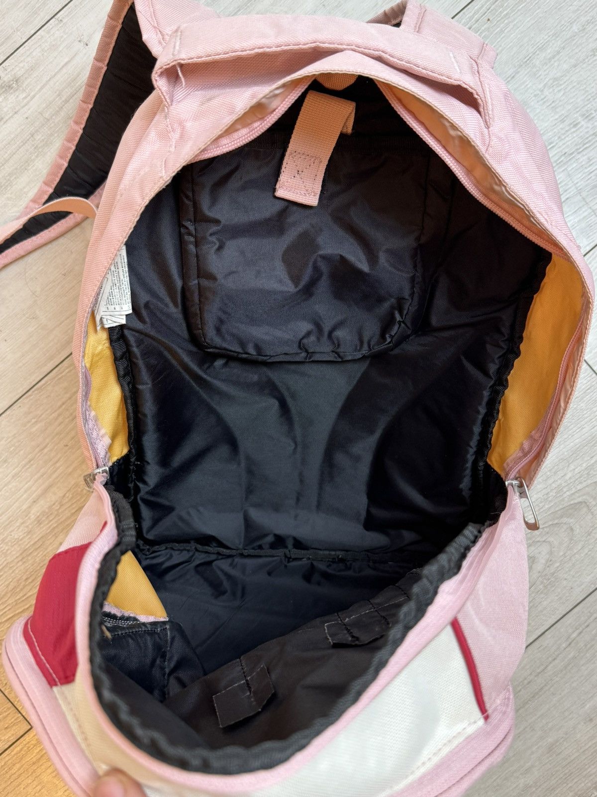 Nike × Vintage Nike Vintage 90’s Bag Pack Center Swoosh Y2K SWAG Size ONE SIZE - 6 Thumbnail