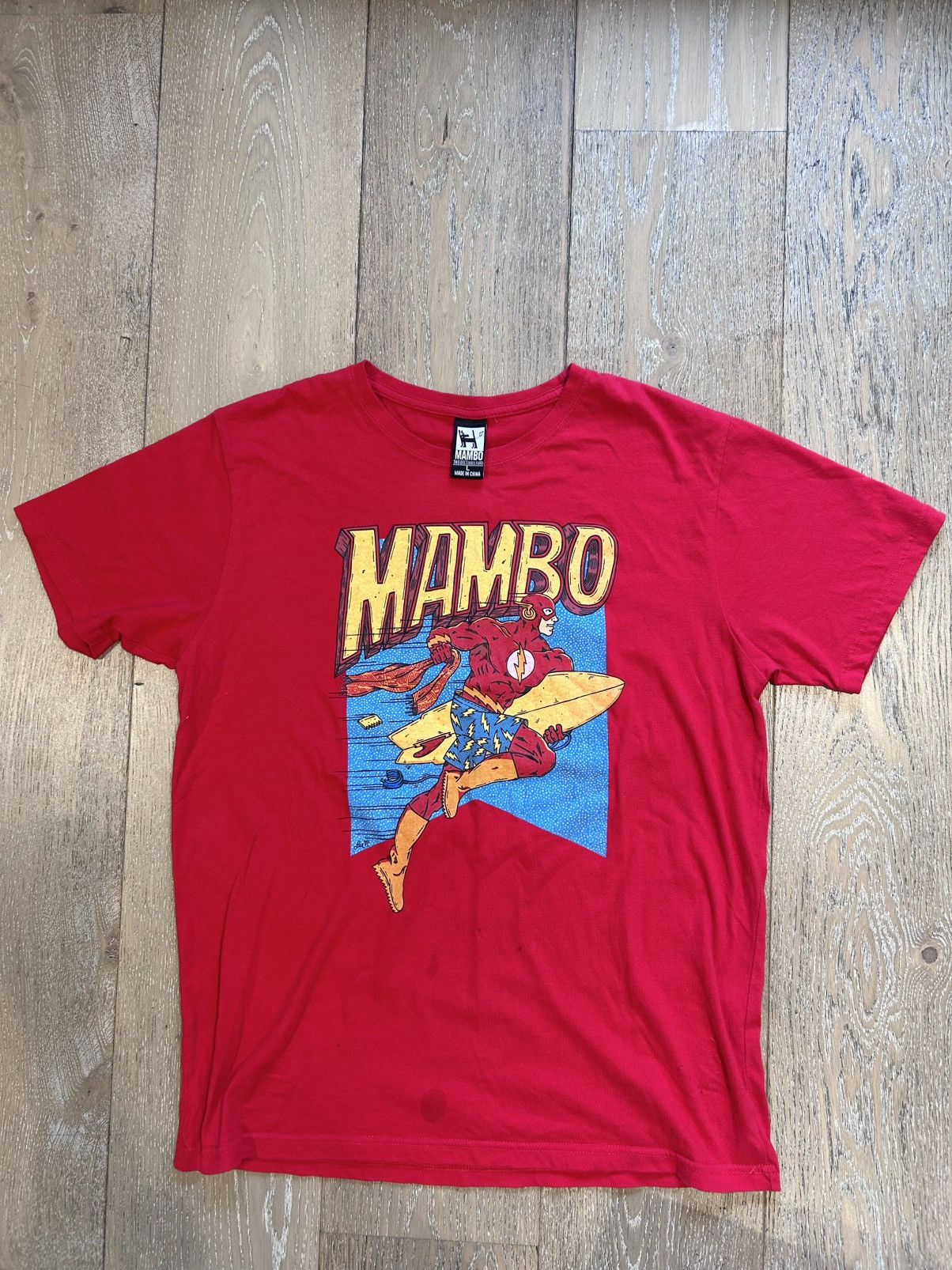 Mambo Rare‼️Mambo x DC comics The Flash tee⚡️ Size US L / EU 52-54 / 3 - 1 Thumbnail