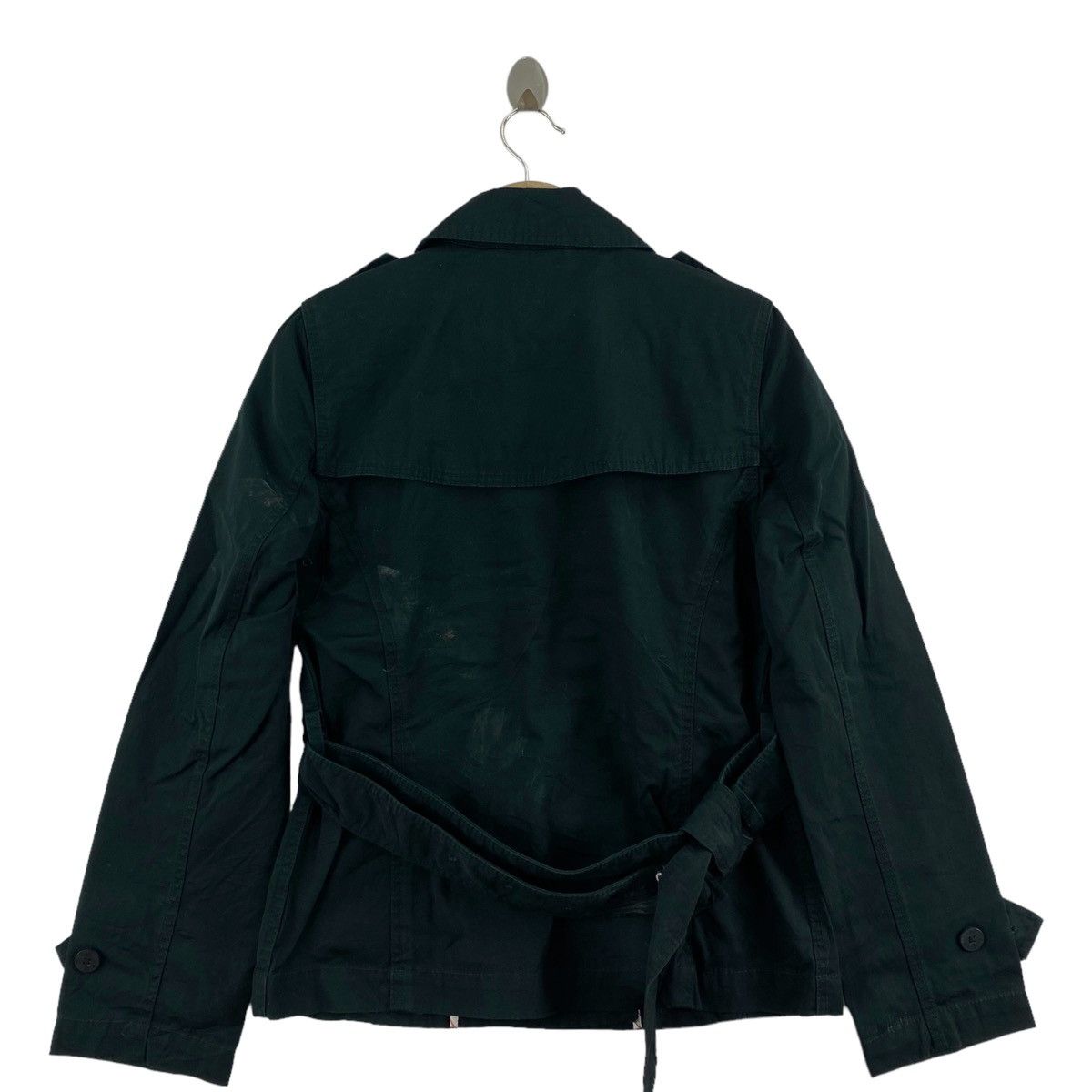 Tommy Hilfiger × Vintage Vintage TOMMY HILFIGER Plain Black Coat Size US S / EU 44-46 / 1 - 4 Thumbnail