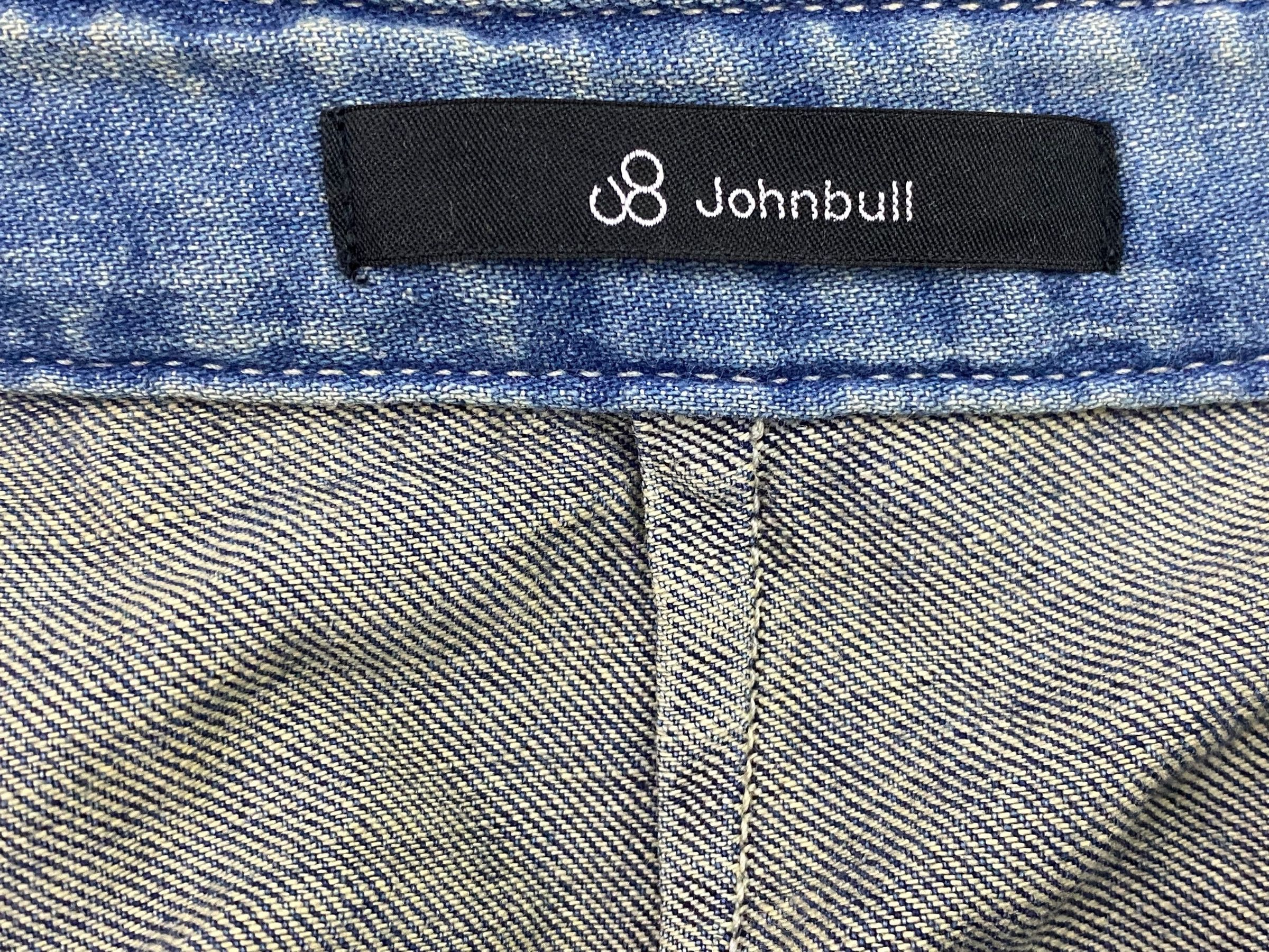 Vintage Johnbull Carpenter Bib Overalls Hickory Stripes Size US 31 - 9 Thumbnail