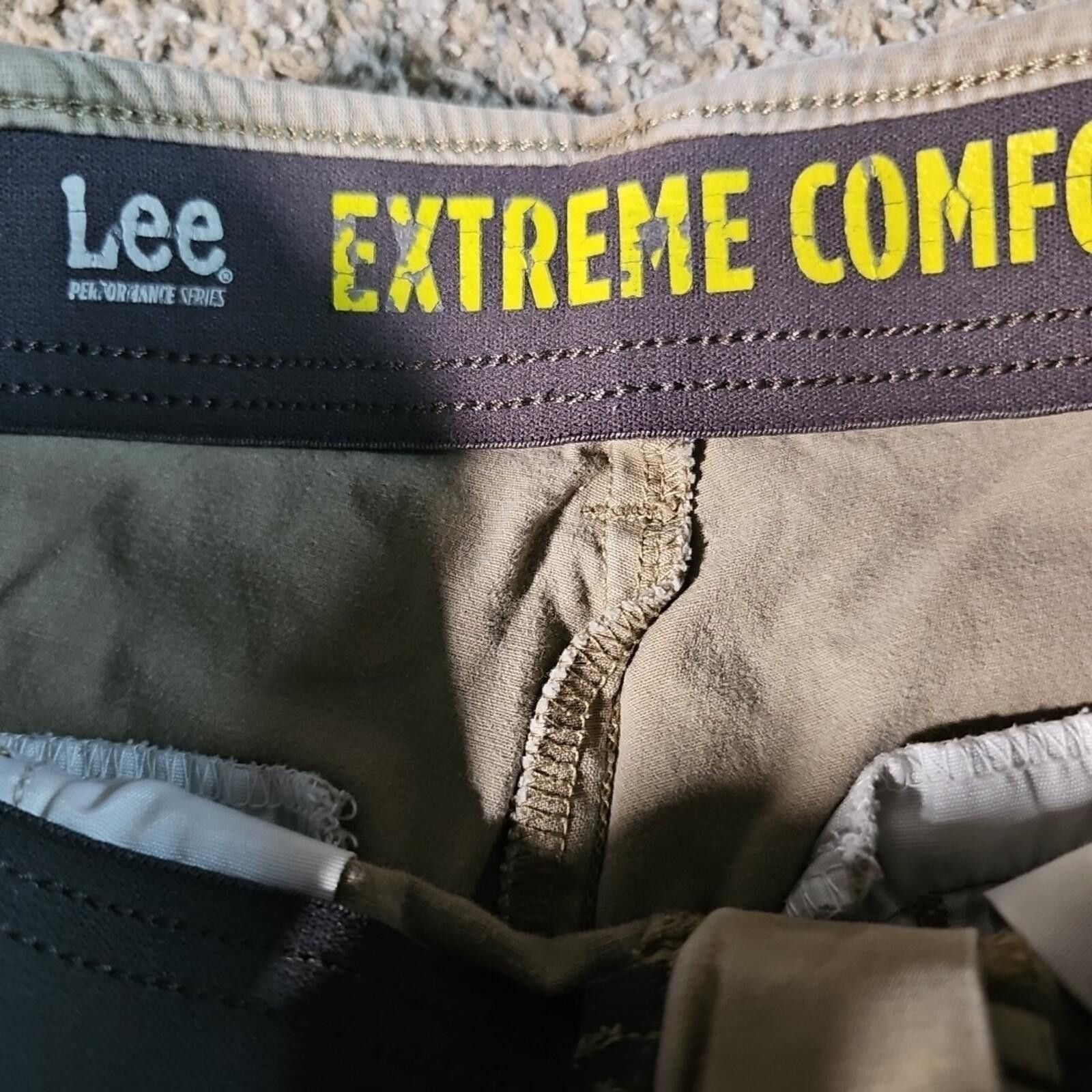 Lee Lee Extreme Comfort Sz 30 Beige Khaki Shorts Size US 30 / EU 46 - 3 Thumbnail