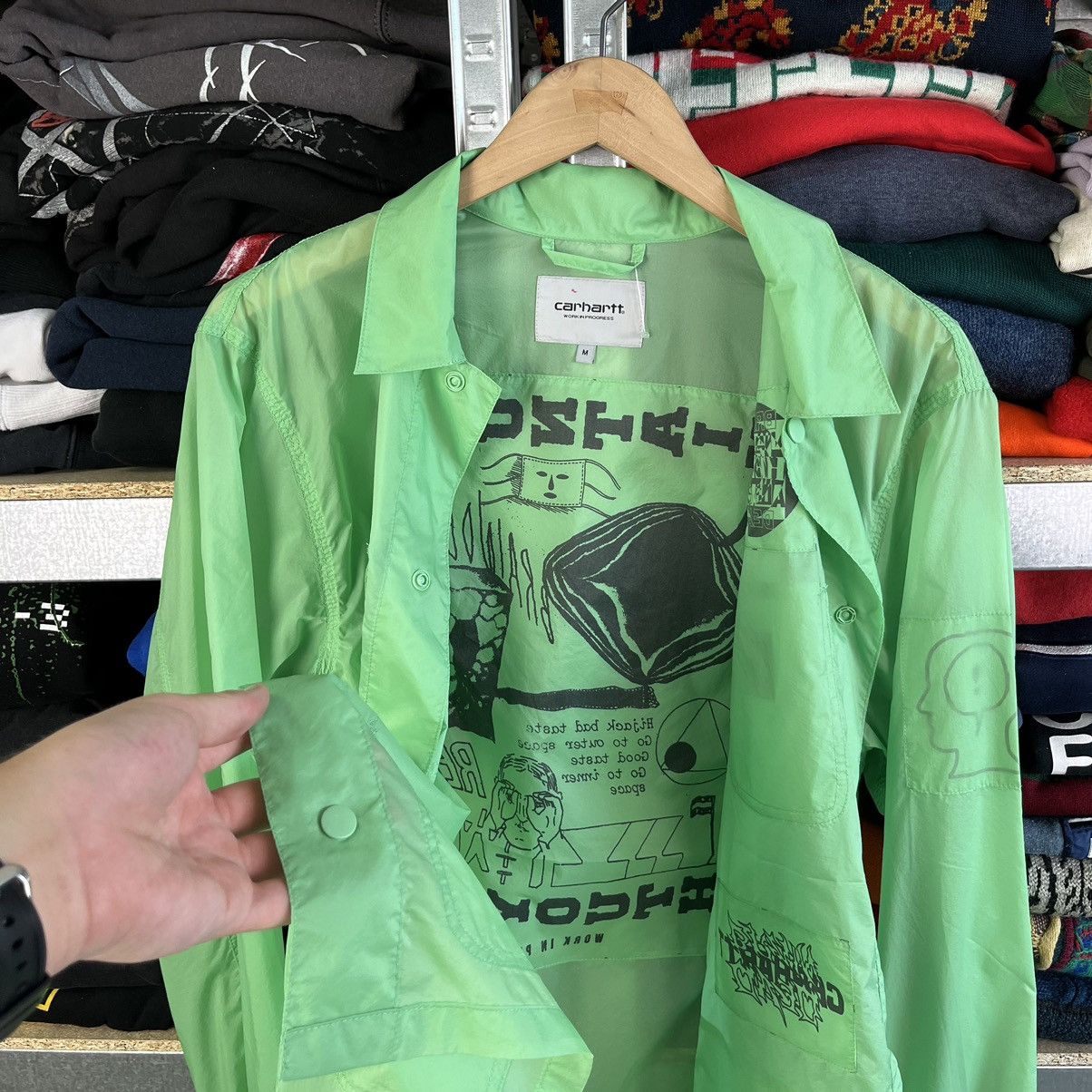 Brain Dead CARHARTT WIP x BRAIN DEAD LIGHT CHORE JACKET Size US M / EU 48-50 / 2 - 11 Thumbnail