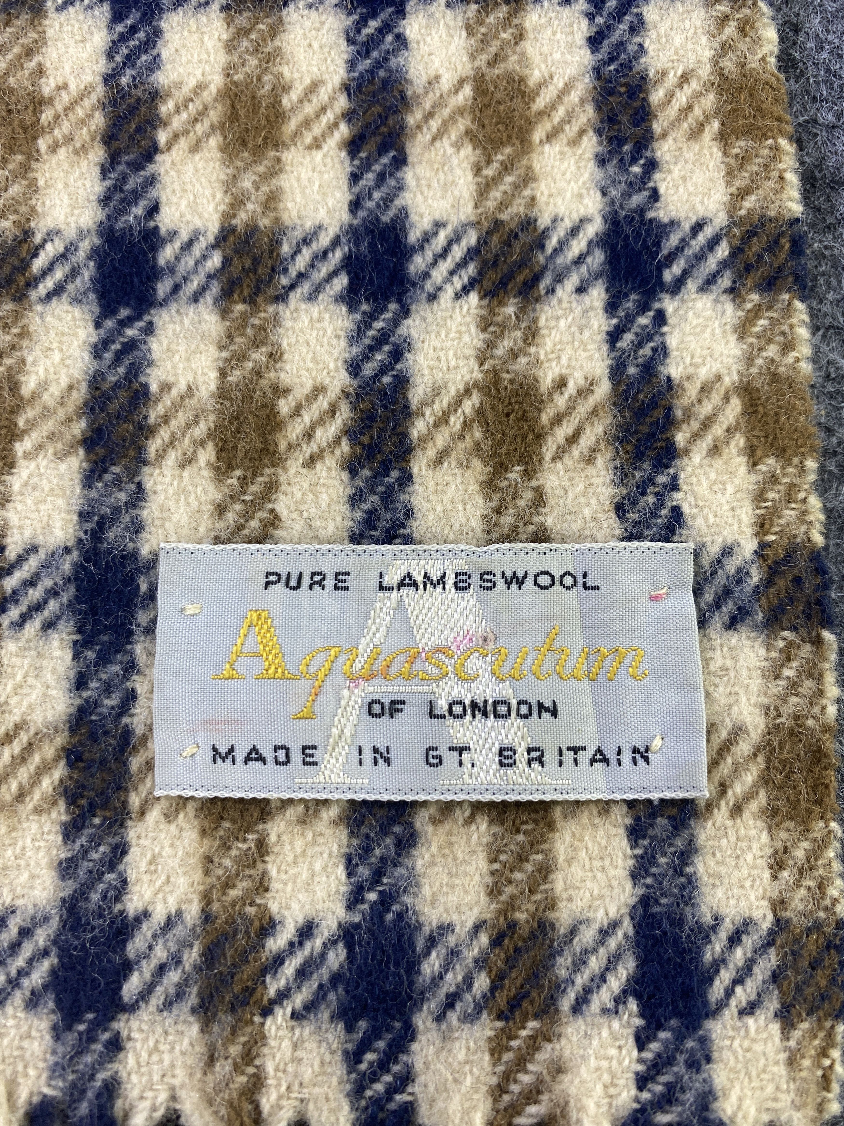 Aquascutum Aquascutum Scarf / Muffler / Neckwear -T993 Size ONE SIZE - 5 Thumbnail