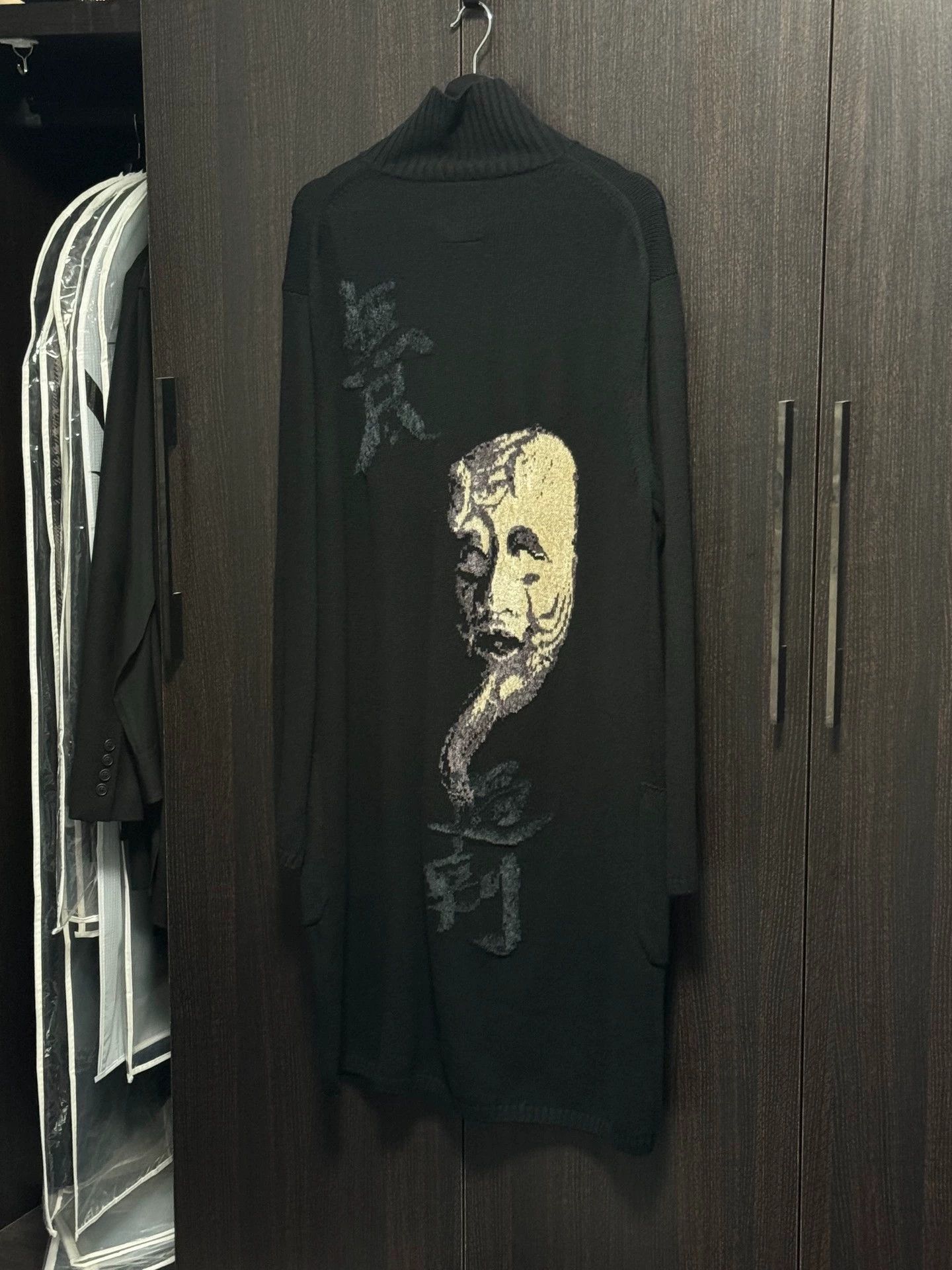 Yohji Yamamoto Yohji Yamamoto 18aw Hideyoshi Collection Face Up Sweater Size US L / EU 52-54 / 3 - 1 Thumbnail