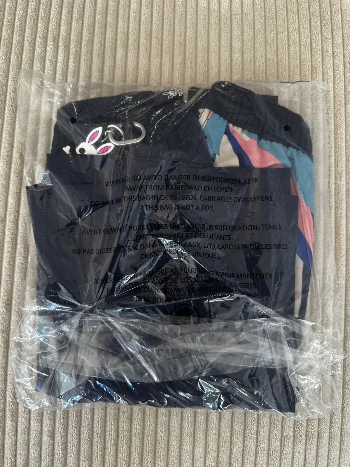 Psycho Bunny Mens Shane Swim Trunk 100% AUTHENTIC SZ M Size US 34 / EU 50 - 4 Thumbnail