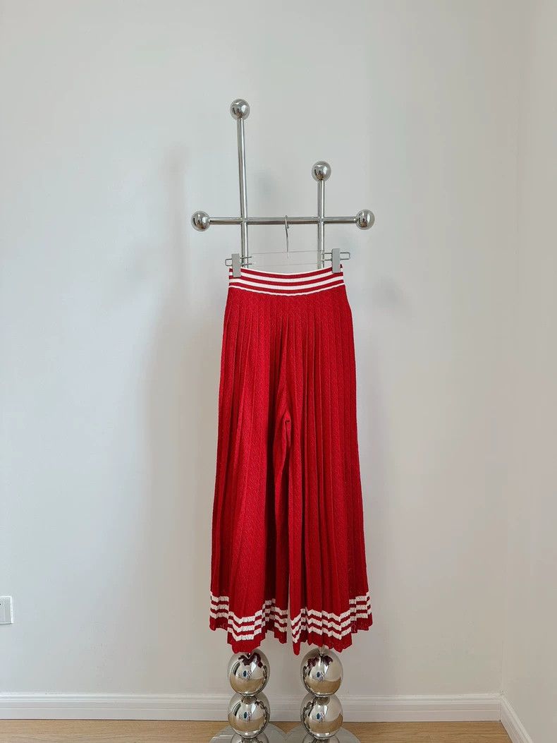 Gucci Gucci SizeXS Co-branded wide-leg pants Size 42" / US 20 - 1 Thumbnail