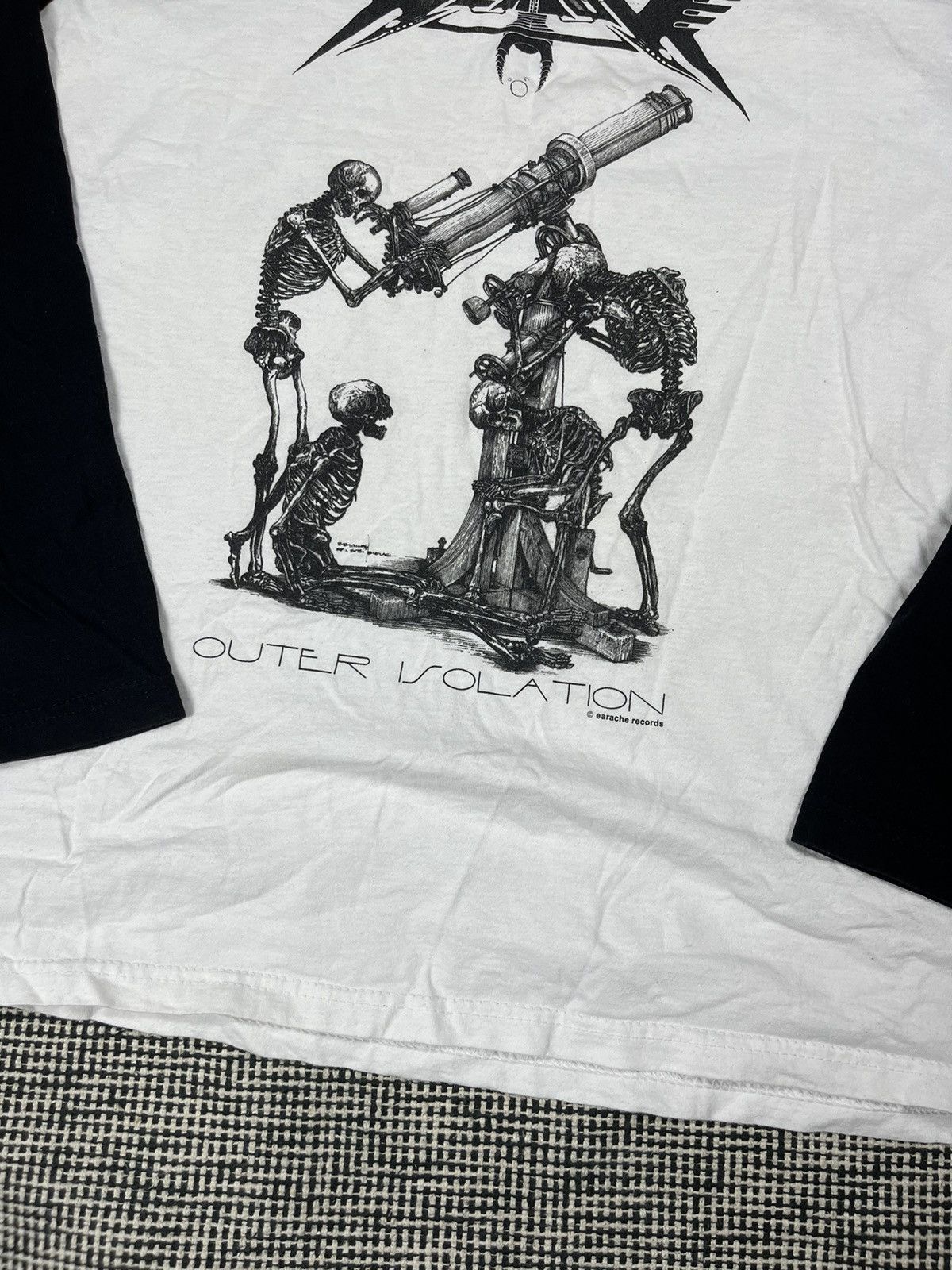 Band Tees vektor 2011 outer isolation merch long sleeve tee earache Size US XL / EU 56 / 4 - 2 Thumbnail