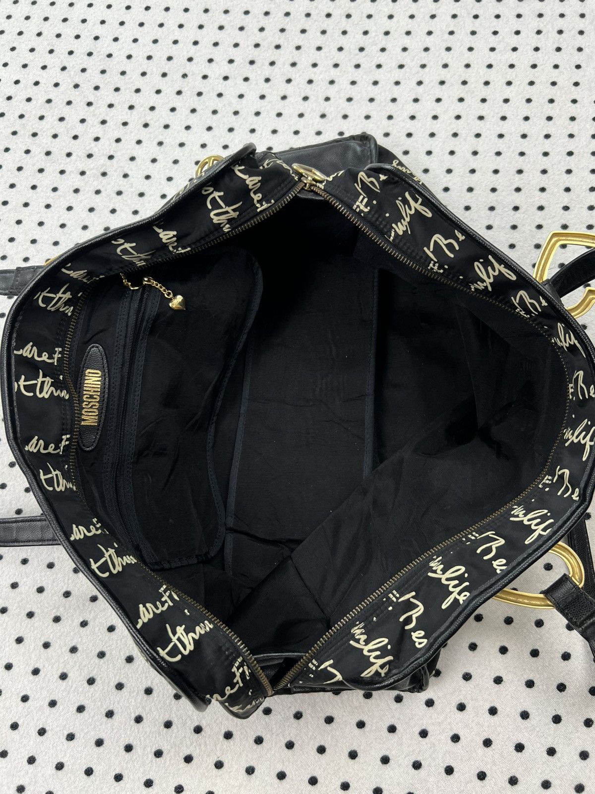 Moschino Vintage Moschino Travel Bag Size ONE SIZE - 9 Thumbnail