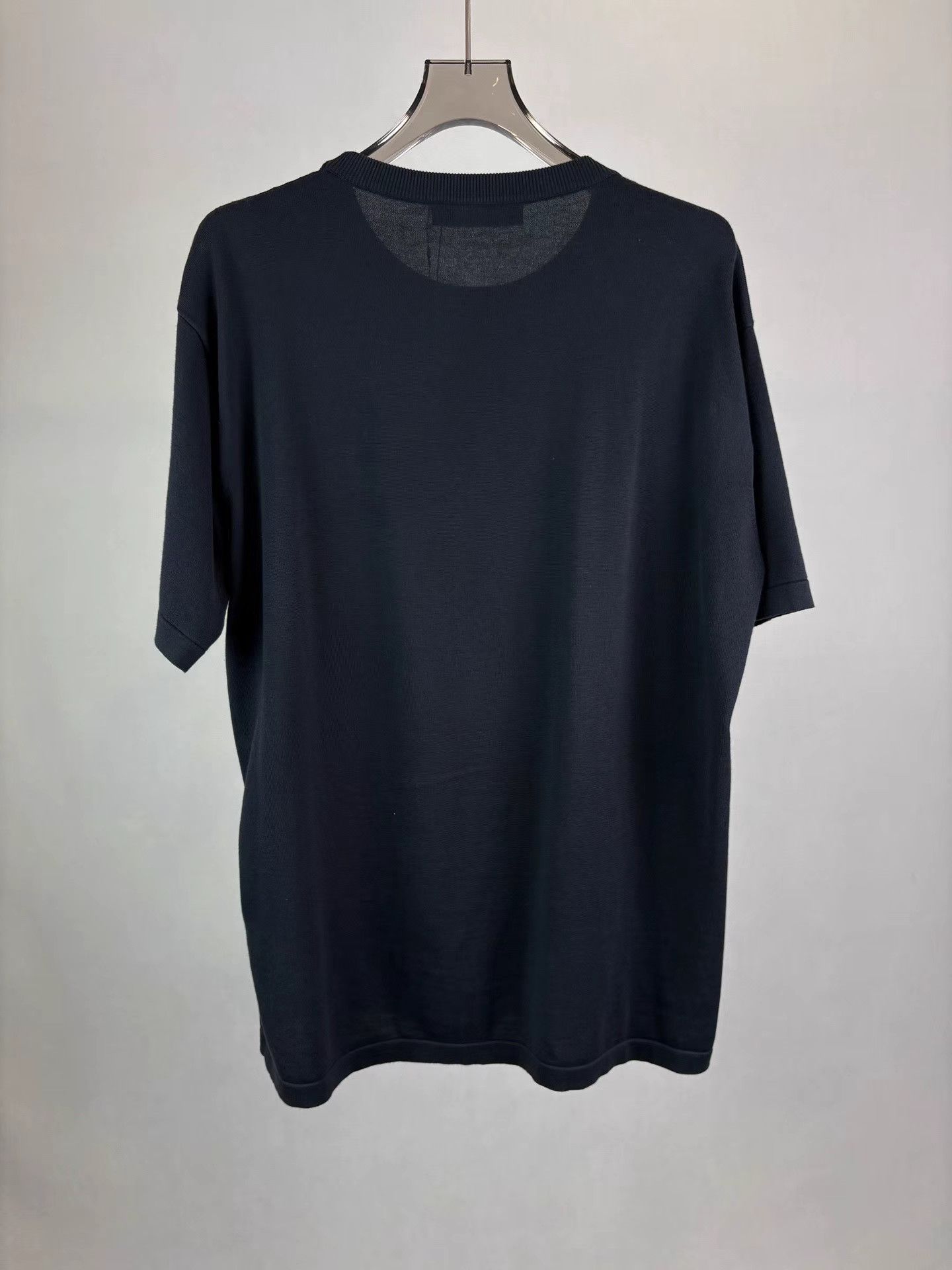 Louis Vuitton LV Black Portrait Knit Short Sleeve K1 Size US XL / EU 56 / 4 - 2 Thumbnail