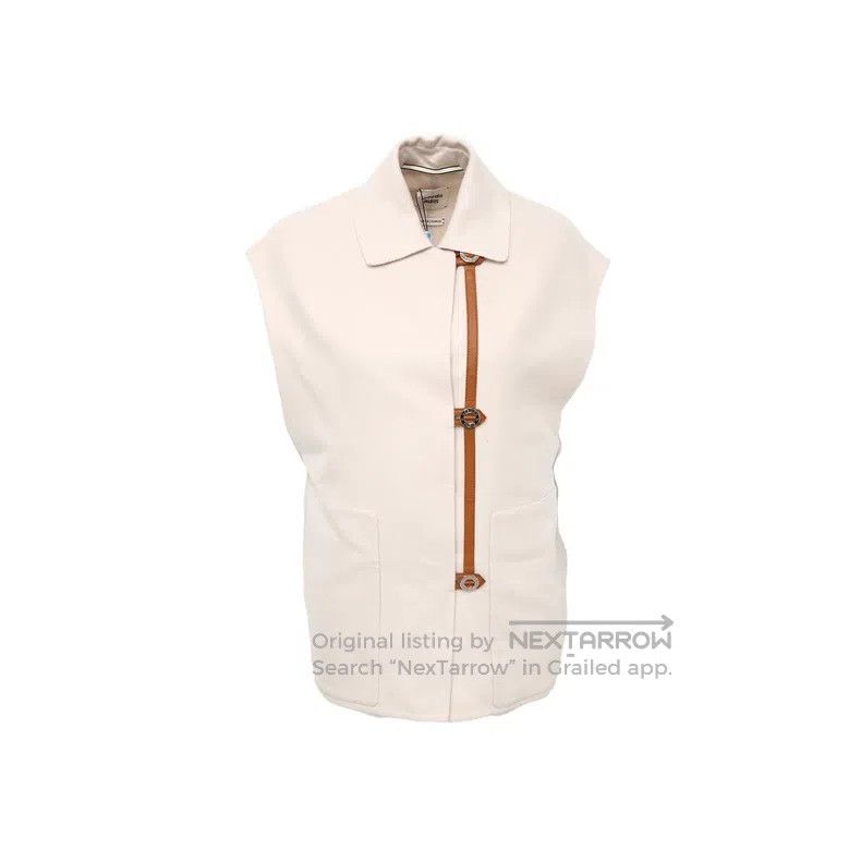 Hermes Hermes Reversible Thin Cashmere Vest Coat Size XS / US 0-2 / IT 36-38 - 1 Thumbnail