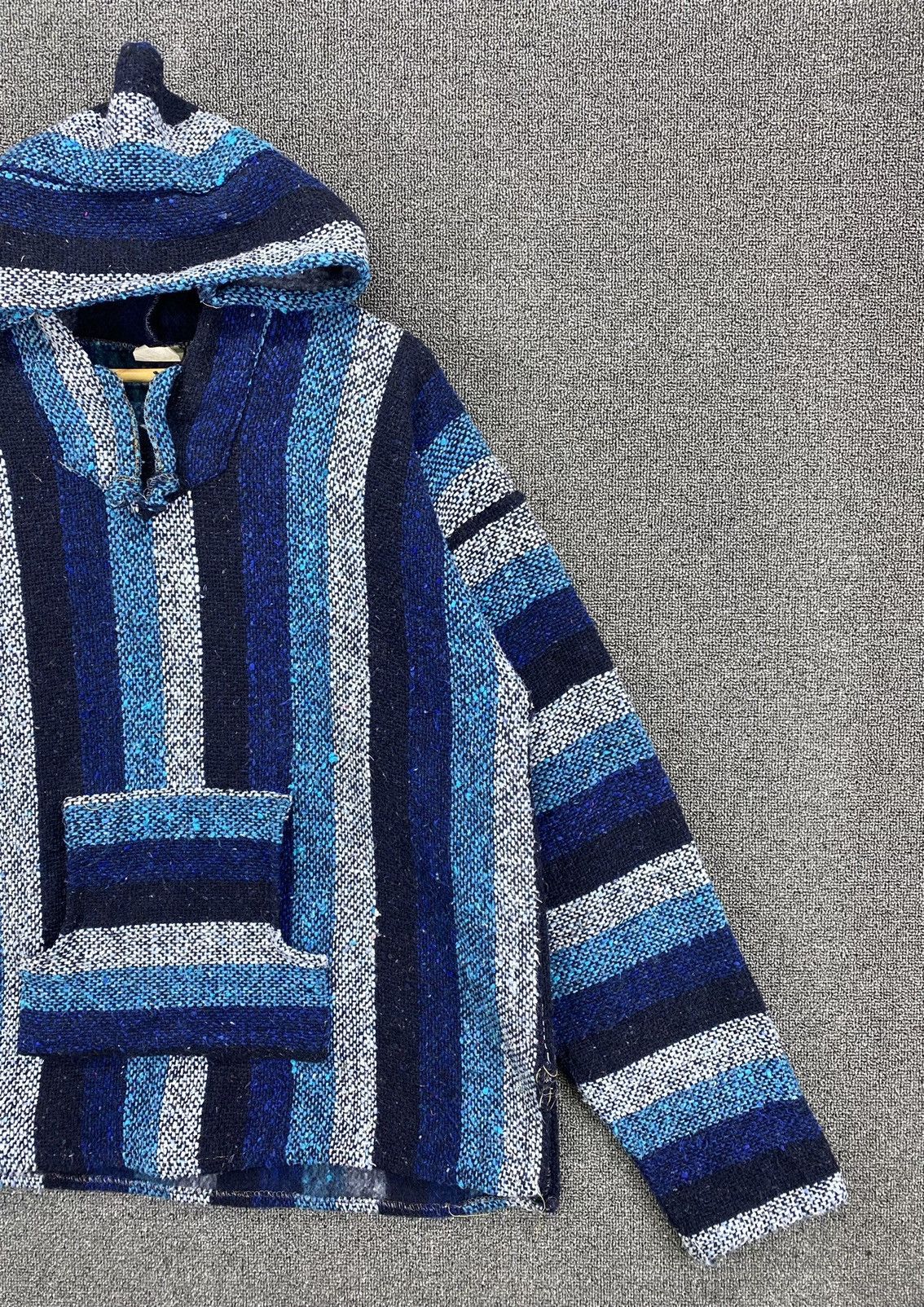 Mexican Threads Vintage Vel Mex Baja Mexican Drug Rugs Coogi Style Hoodie Size US L / EU 52-54 / 3 - 3 Thumbnail