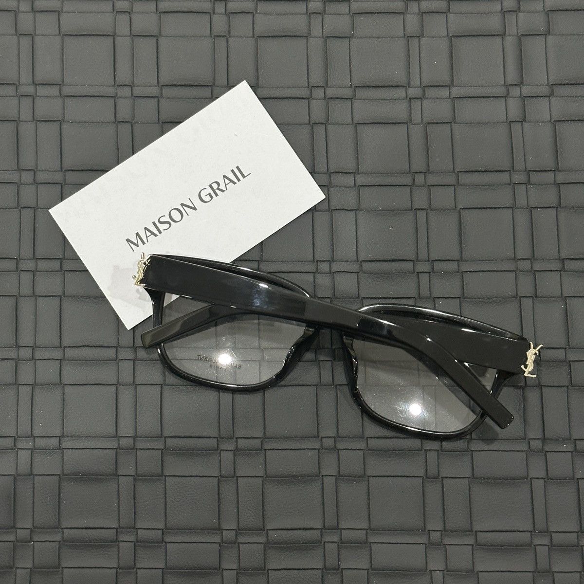 Yves Saint Laurent SAINT LAURENT SL M150/F 001 EYEGLASSES Size ONE SIZE - 1 Thumbnail