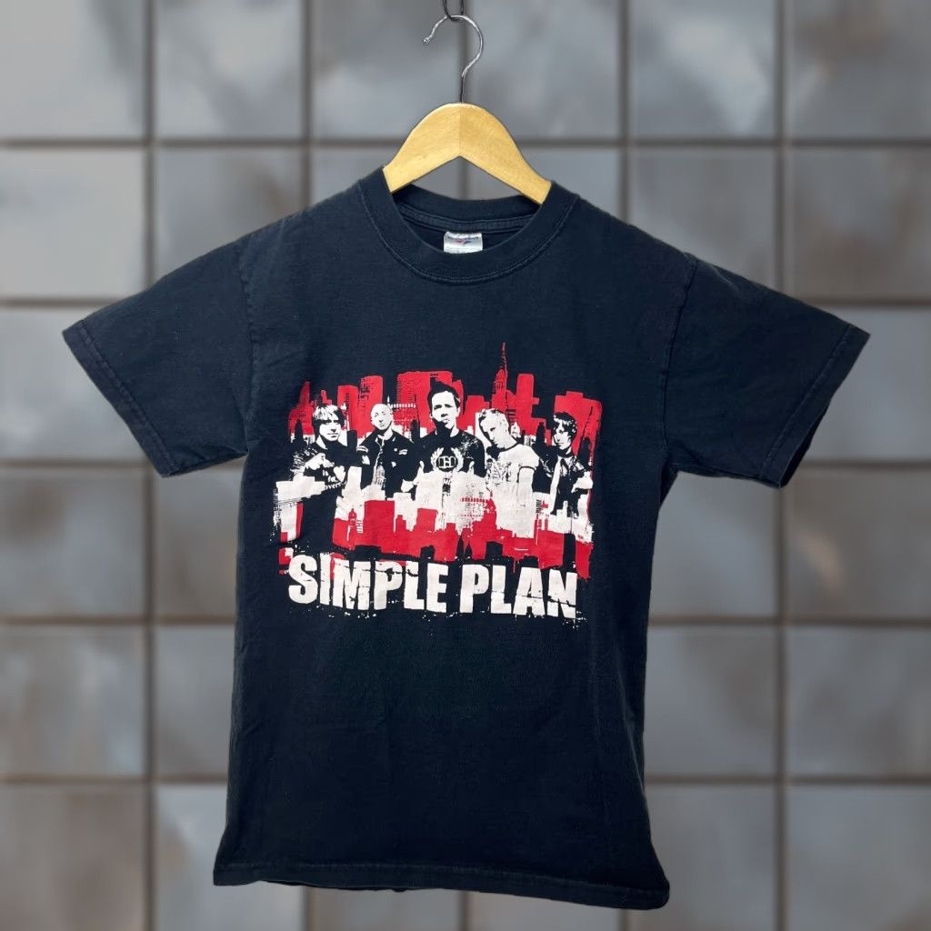 Vintage VINTAGE Y2K Simple Plan Band US Tour T-Shirt Small Emo Punk Men S Black Shirt Size US S / EU 44-46 / 1 - 1 Thumbnail