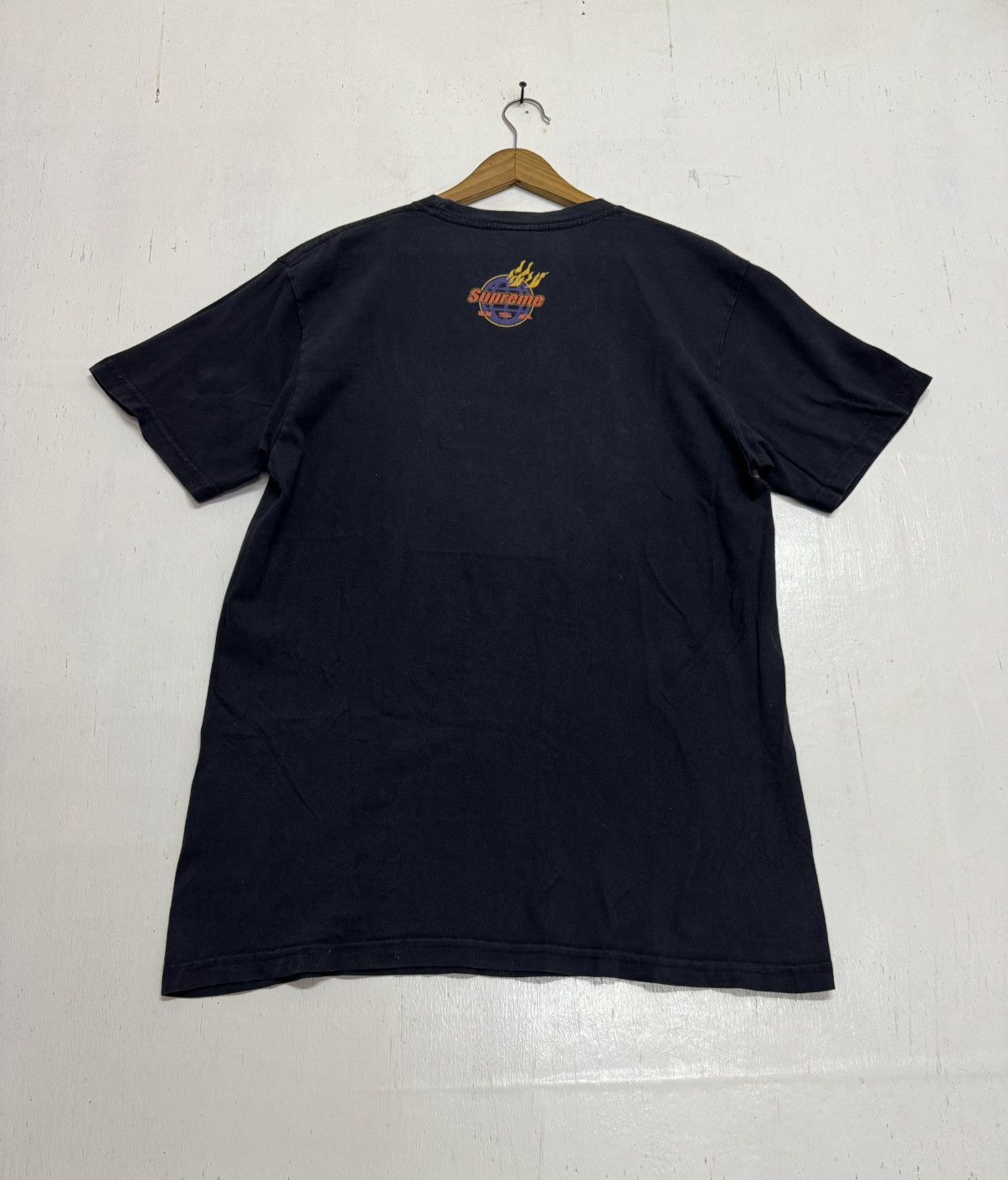 Supreme × Vintage Supreme Fire tee sunfaded Size US M / EU 48-50 / 2 - 5 Thumbnail
