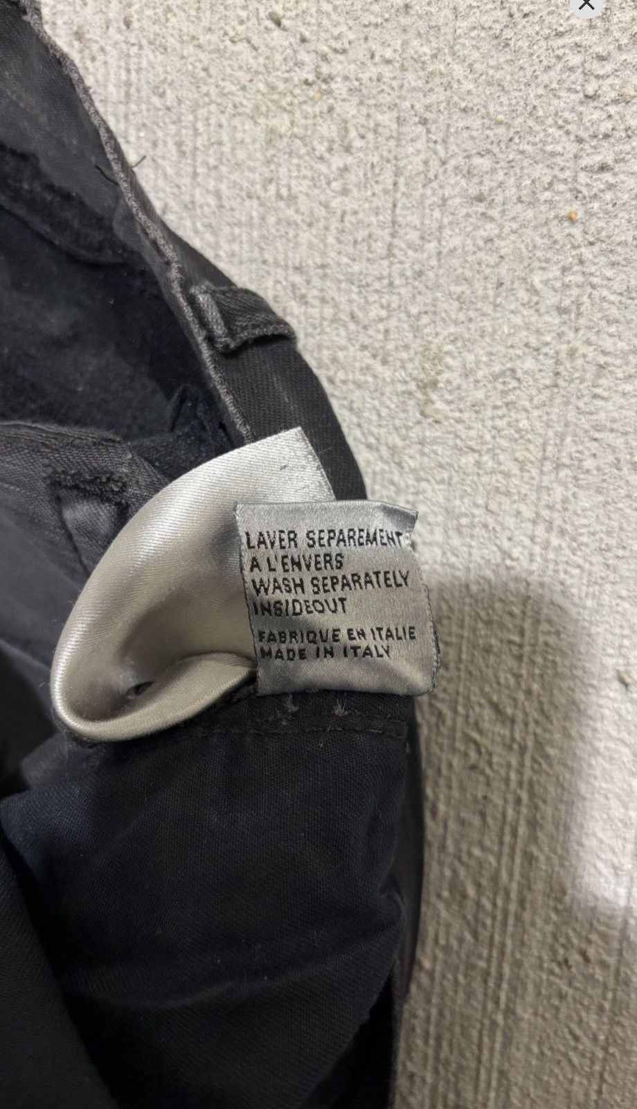 Dior Dior Homme reconstructed denim by Hedi Slimane Size US 30 / EU 46 - 7 Thumbnail