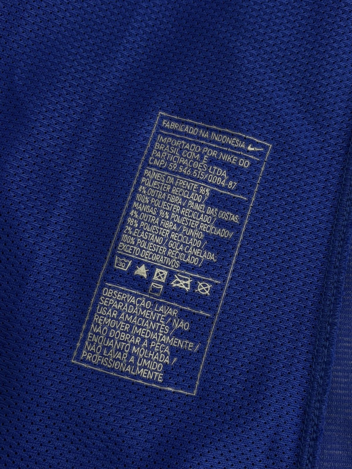 Nike Nike Brazil 2013/14 Player Issue Soccer Jersey Size US M / EU 48-50 / 2 - 5 Thumbnail