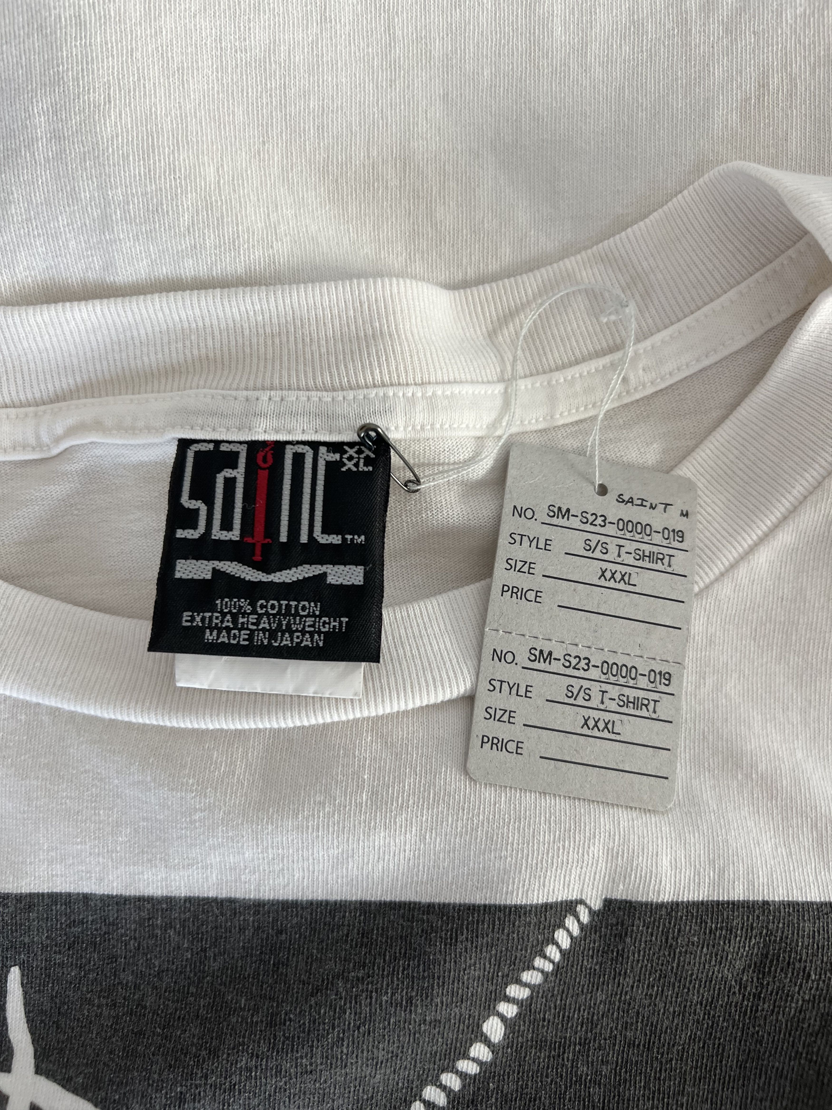 Saint Michael XXXL Saint Michael Mercy Tee in White Size US XXL / EU 58 / 5 - 5 Thumbnail