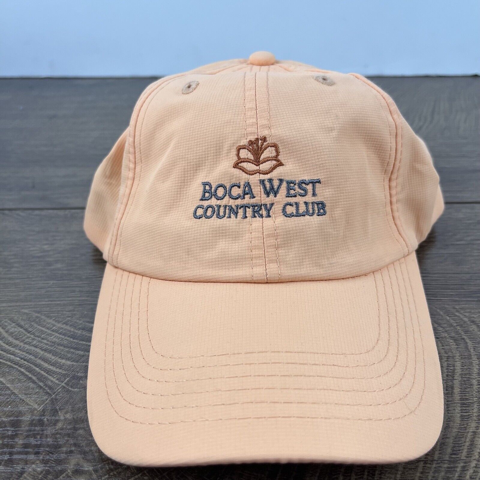 Other Boca West Country Club Adjustable Hat Orange Adjustable Hat Size ONE SIZE - 2 Thumbnail