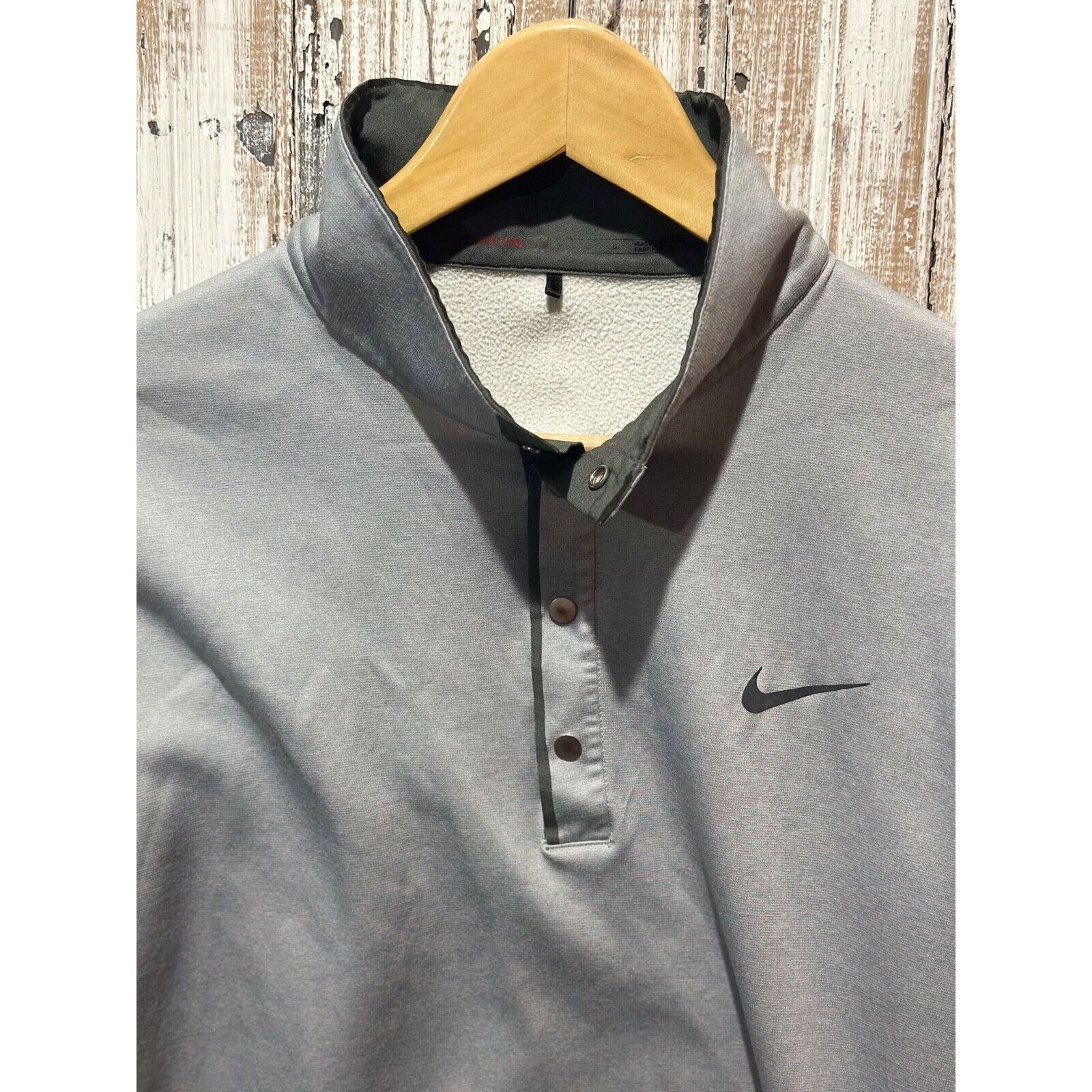 Nike Nike Tiger Woods Collection Golf Shirt- Sz Lg Long Sleeve Size US L / EU 52-54 / 3 - 3 Thumbnail