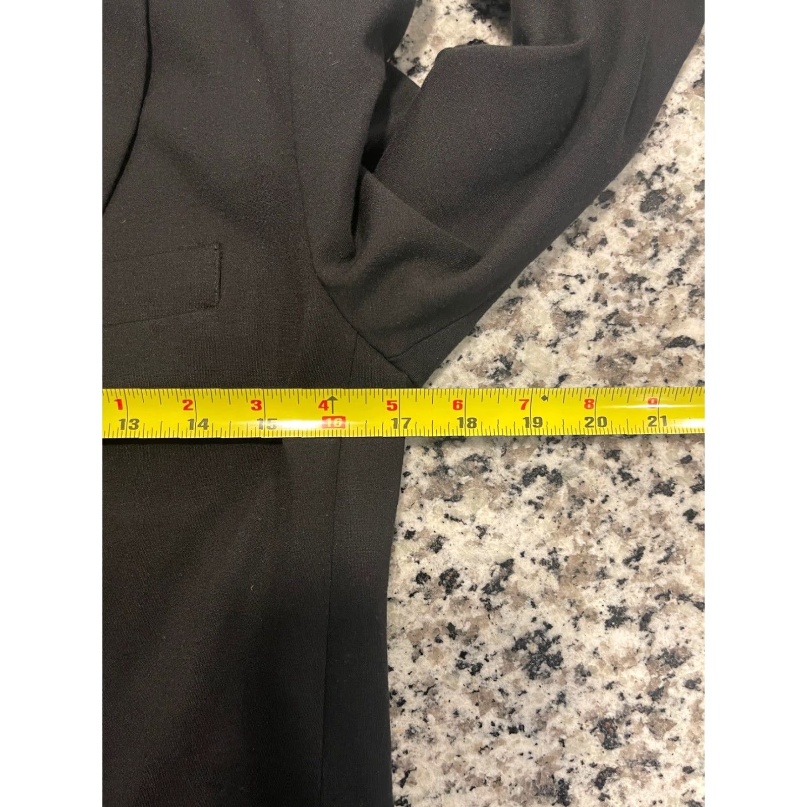 Vintage Boden Blazer Jacket Jersey Stretch Black 6R Womens Blazer Jacket Black Stretch Jersey 6R Women Size M / US 6-8 / IT 42-44 - 4 Thumbnail