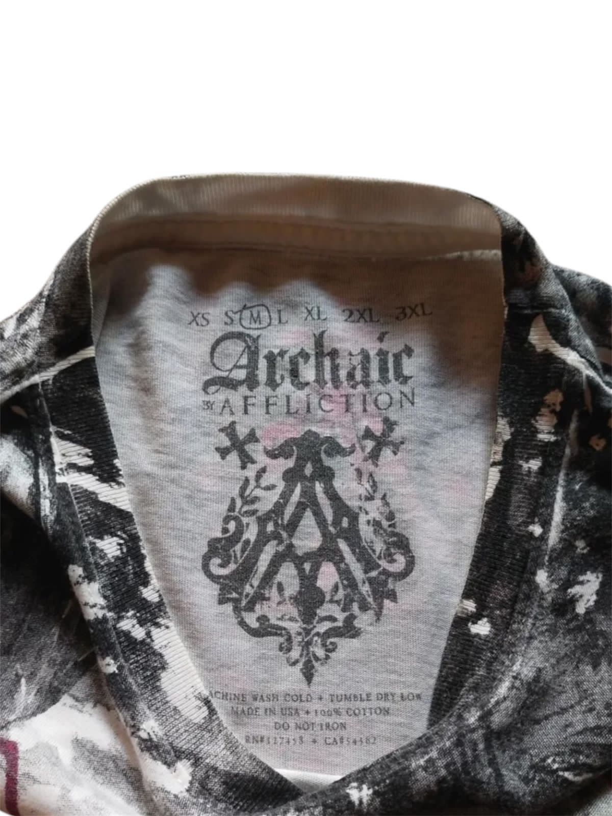 14th Addiction × Affliction × If Six Was Nine Affliction skull Y2K tee Size US M / EU 48-50 / 2 - 3 Thumbnail