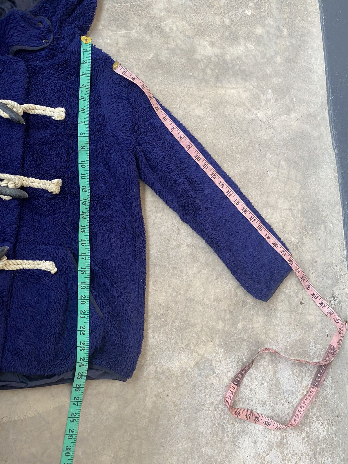 ISSEY MIYAKE MERCIBEAUCOUP DEEP PILE SHERPA JACKET