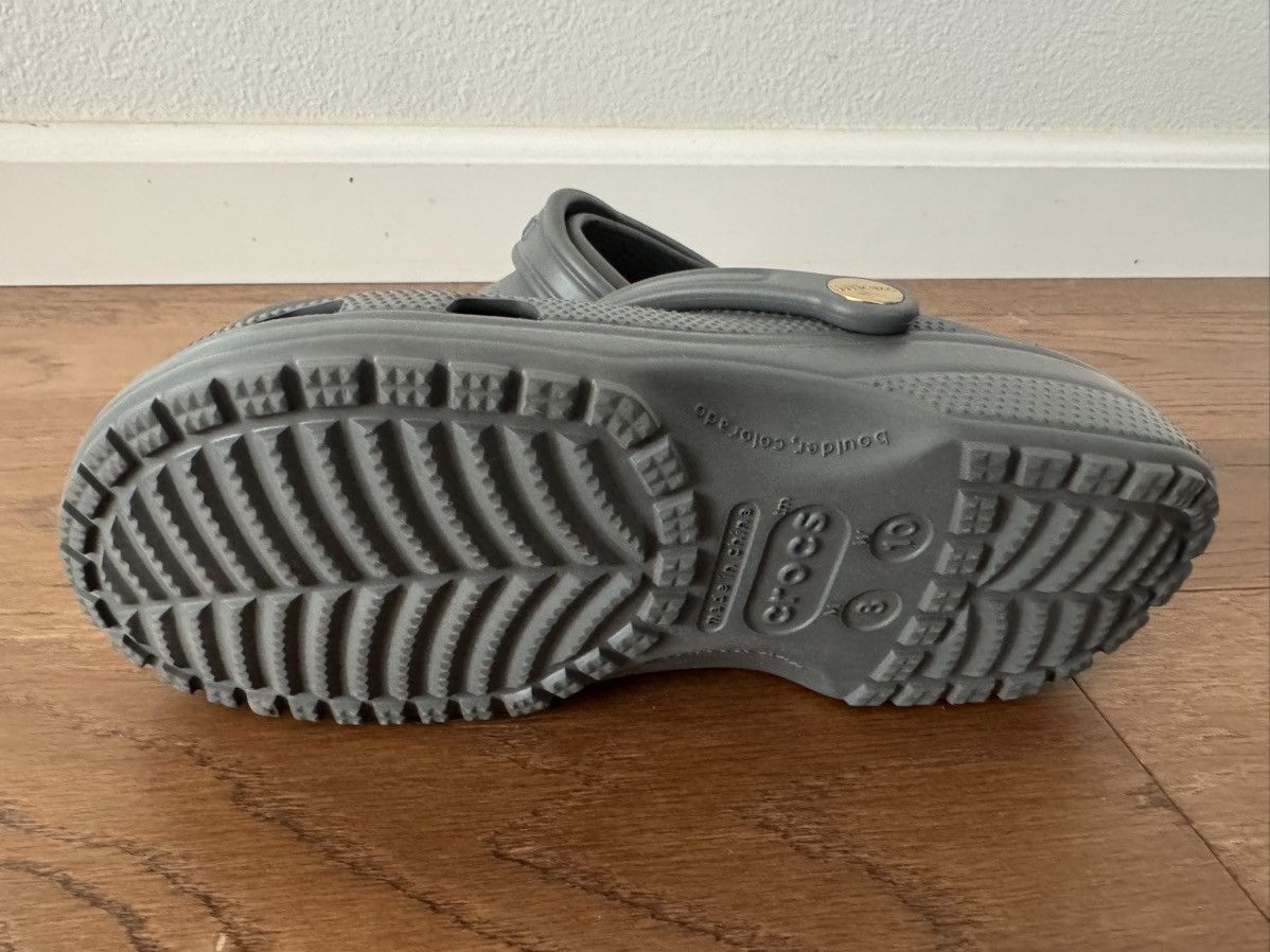 JJJJound Jjjjound x Crocs Slate Grey 2023 Size US 8 / EU 41 - 4 Thumbnail