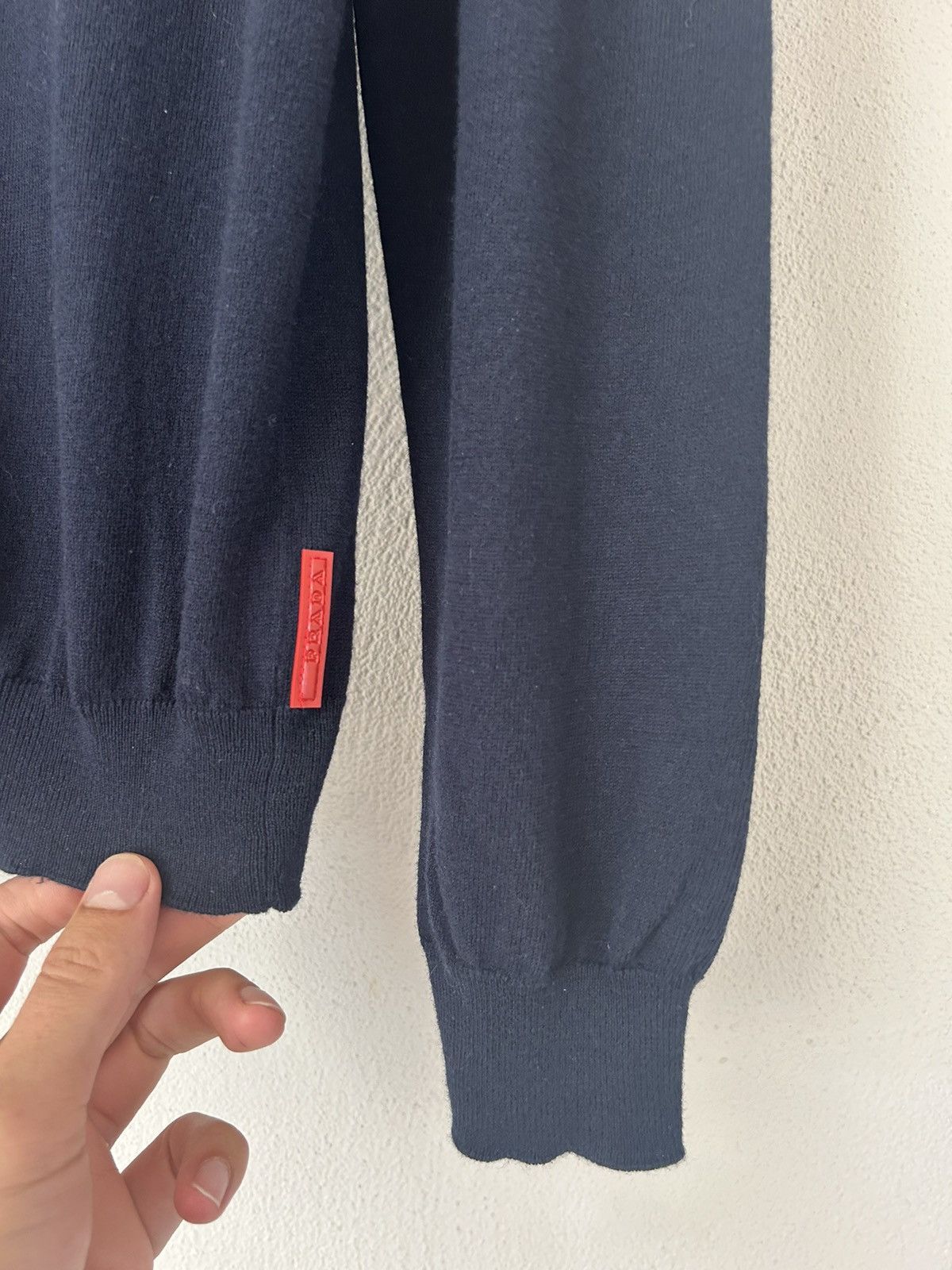 Prada Cotton / Cashmere Blend Turtleneck Sweater Size US M / EU 48-50 / 2 - 6 Thumbnail