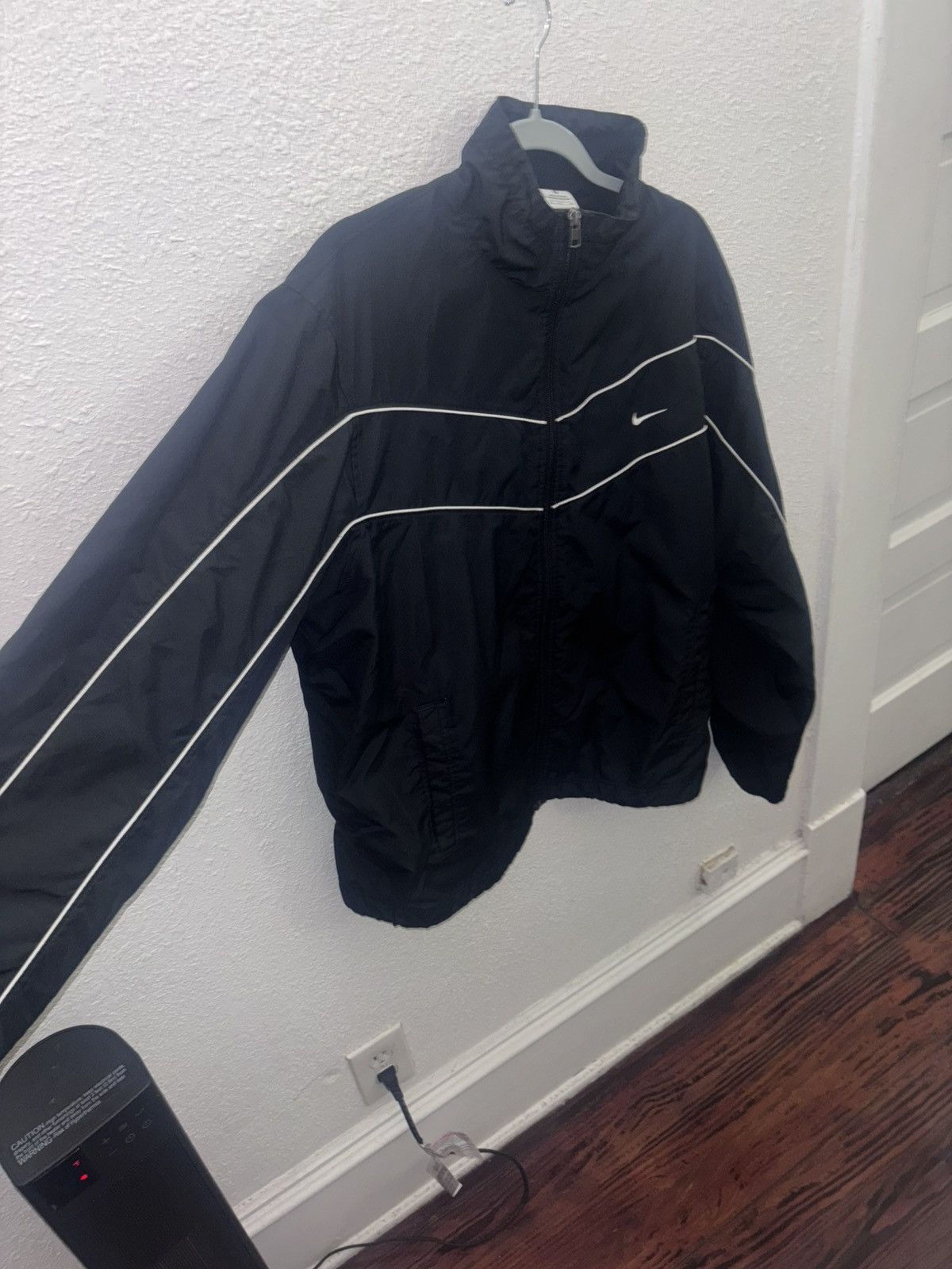 Nike Nike Vintage Windbreaker Zip up Size US XL / EU 56 / 4 - 1 Thumbnail