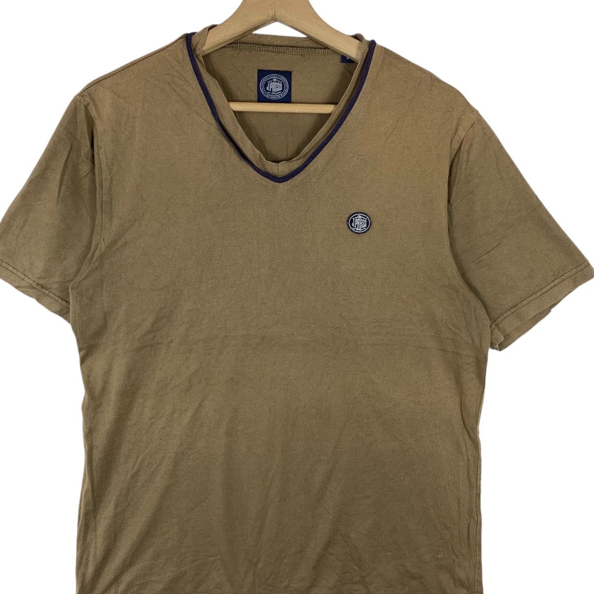 J. Press Vintage J. PRESS CAMBRIDGE Natural Sun Faded Tee Shirt Top Size US M / EU 48-50 / 2 - 3 Thumbnail