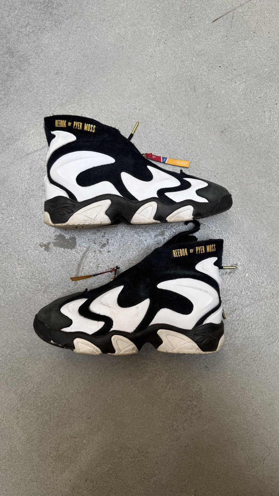 Pyer Moss × Reebok Pyer Moss x Mobius Experiment 3 ‘Black White’ Size US 8 / EU 41 - 1 Thumbnail