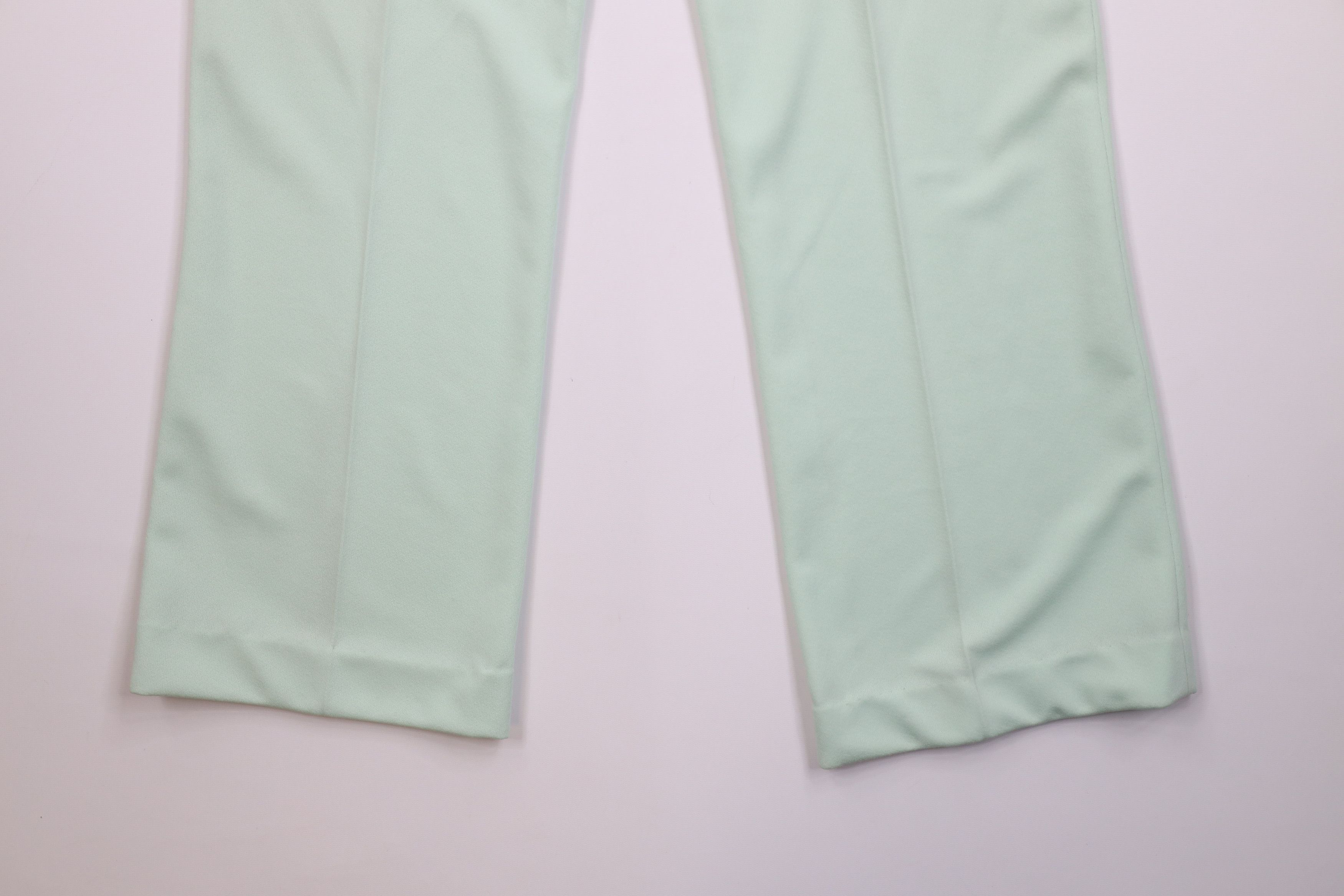 Vintage Vintage 60s 70s Streetwear Knit Bell Bottoms Pants Green USA Size US 38 / EU 54 - 14 Thumbnail