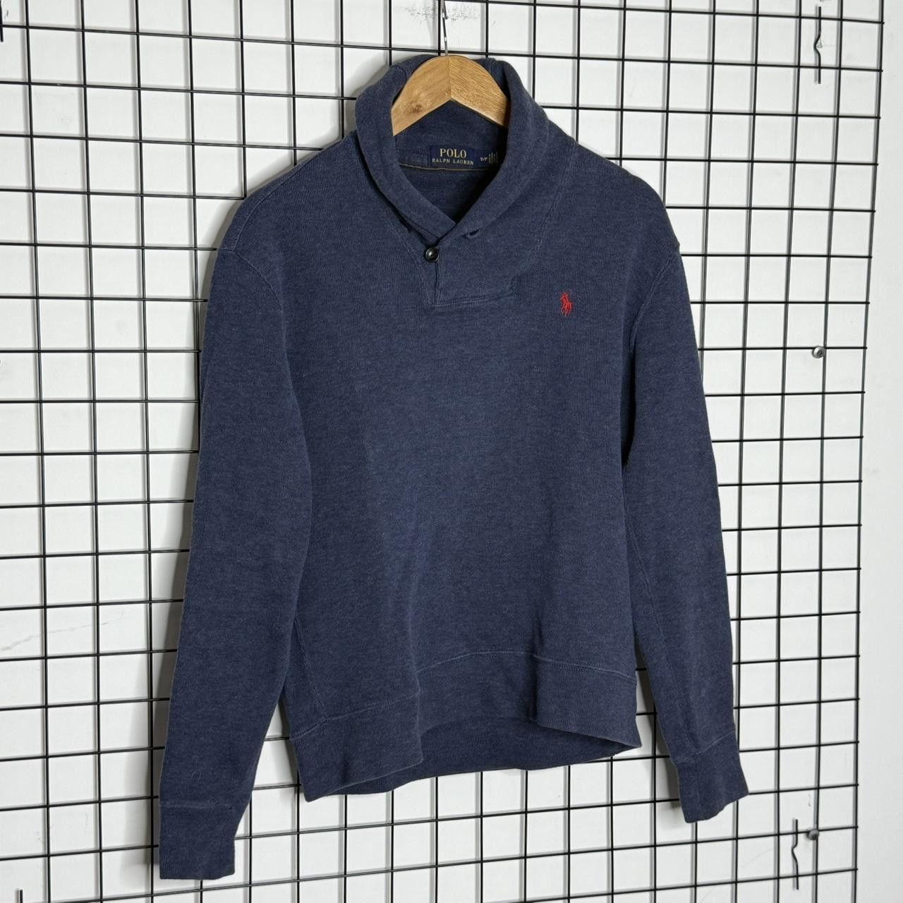 Polo Ralph Lauren Ralph Lauren Polo Navy Blue Turtleneck Sweatshirt Size US S / EU 44-46 / 1 - 3 Thumbnail