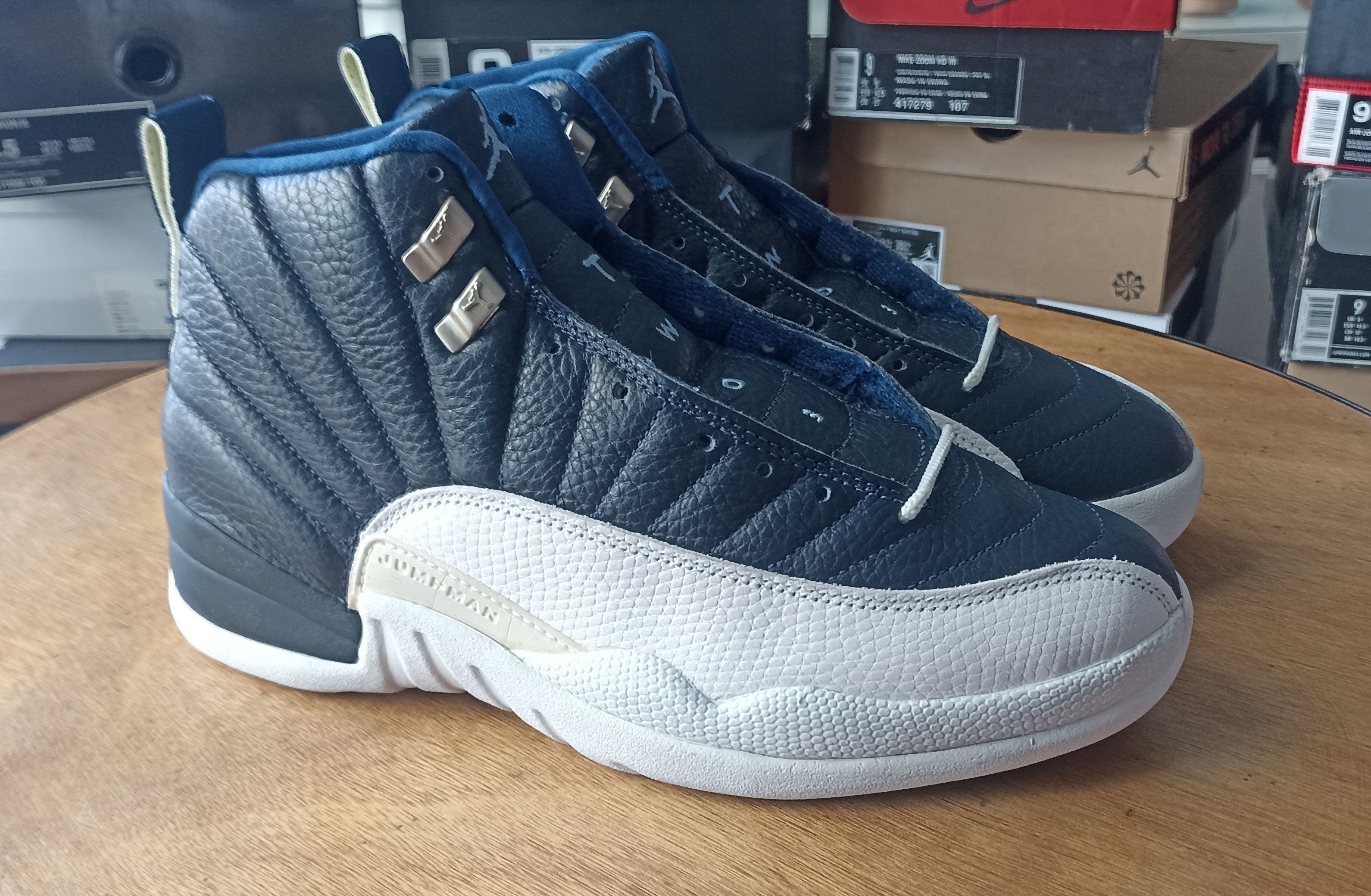 Jordan Brand Air Jordan 12 XII OG 1997 Obsidian Taiwan | Grailed