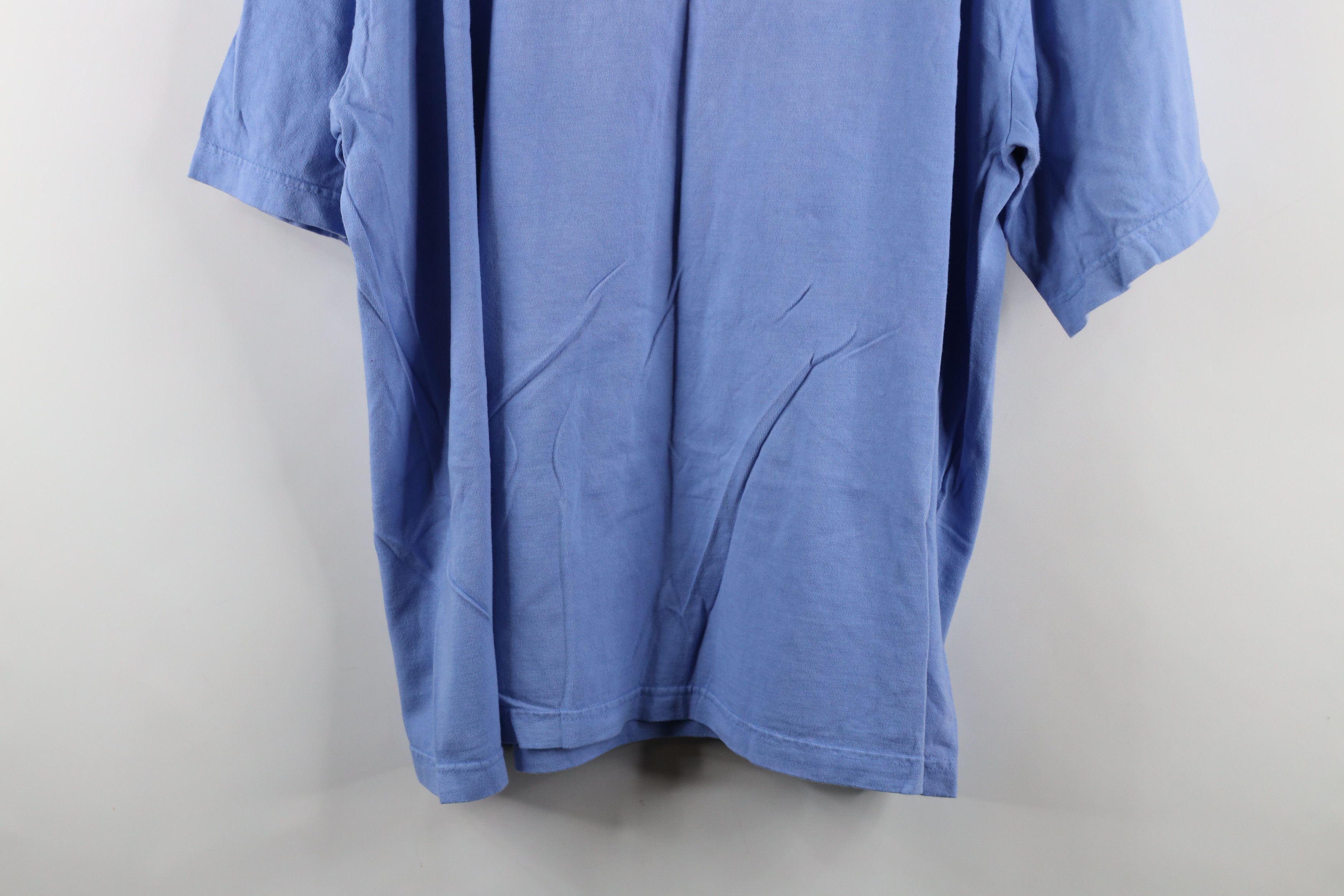 Vintage Vintage 90s Streetwear Out Moose Short Sleeve T-Shirt Blue Size US XL / EU 56 / 4 - 12 Thumbnail