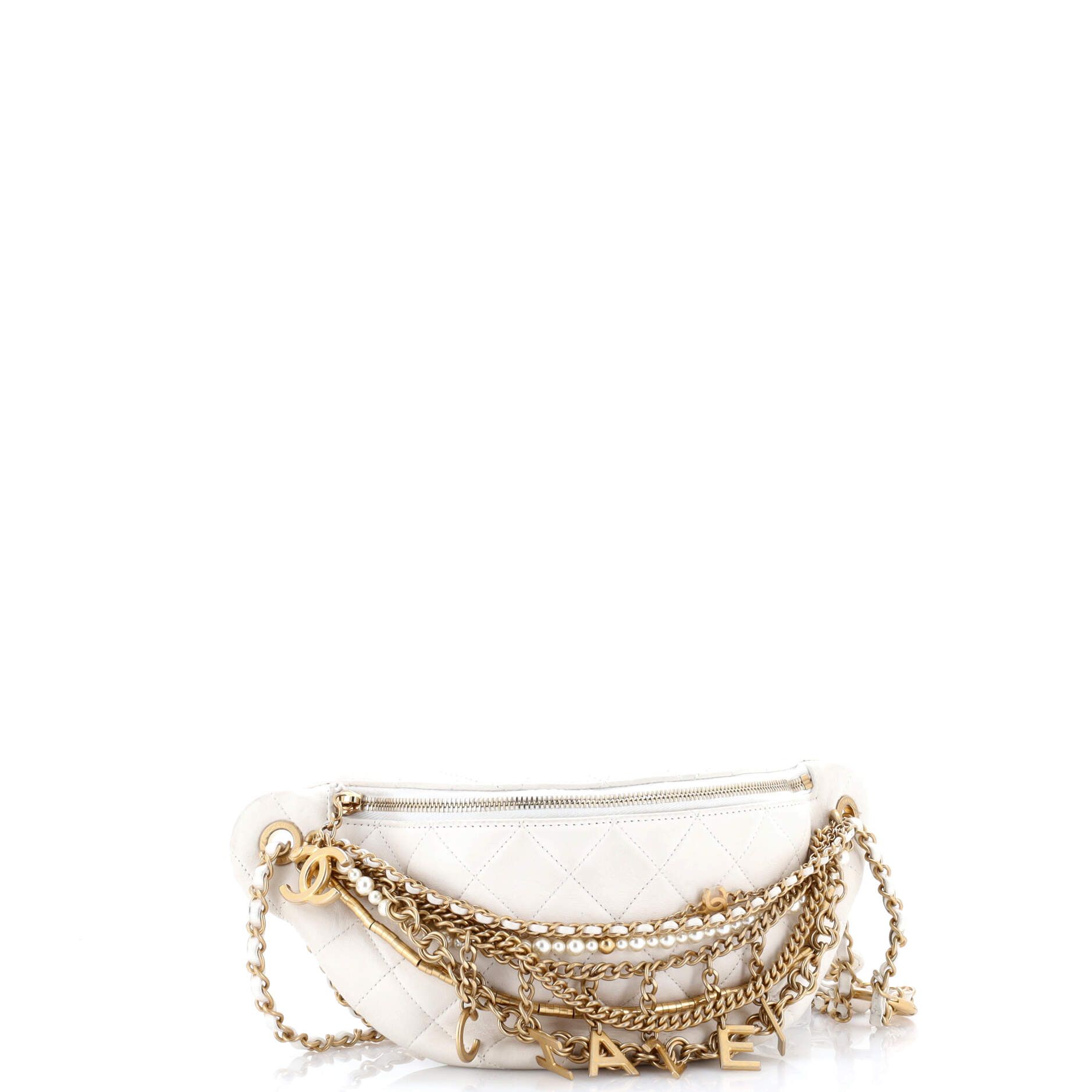 Chanel All About Chains Waist Bag Quilted Lambskin Size ONE SIZE - 1 Thumbnail