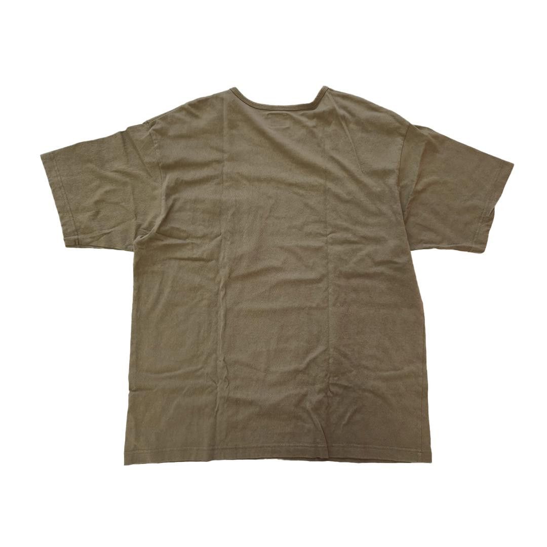 Wtaps WTAPS Blank SS:U-Neck Olive Tee (L) Size US L / EU 52-54 / 3 - 2 Thumbnail