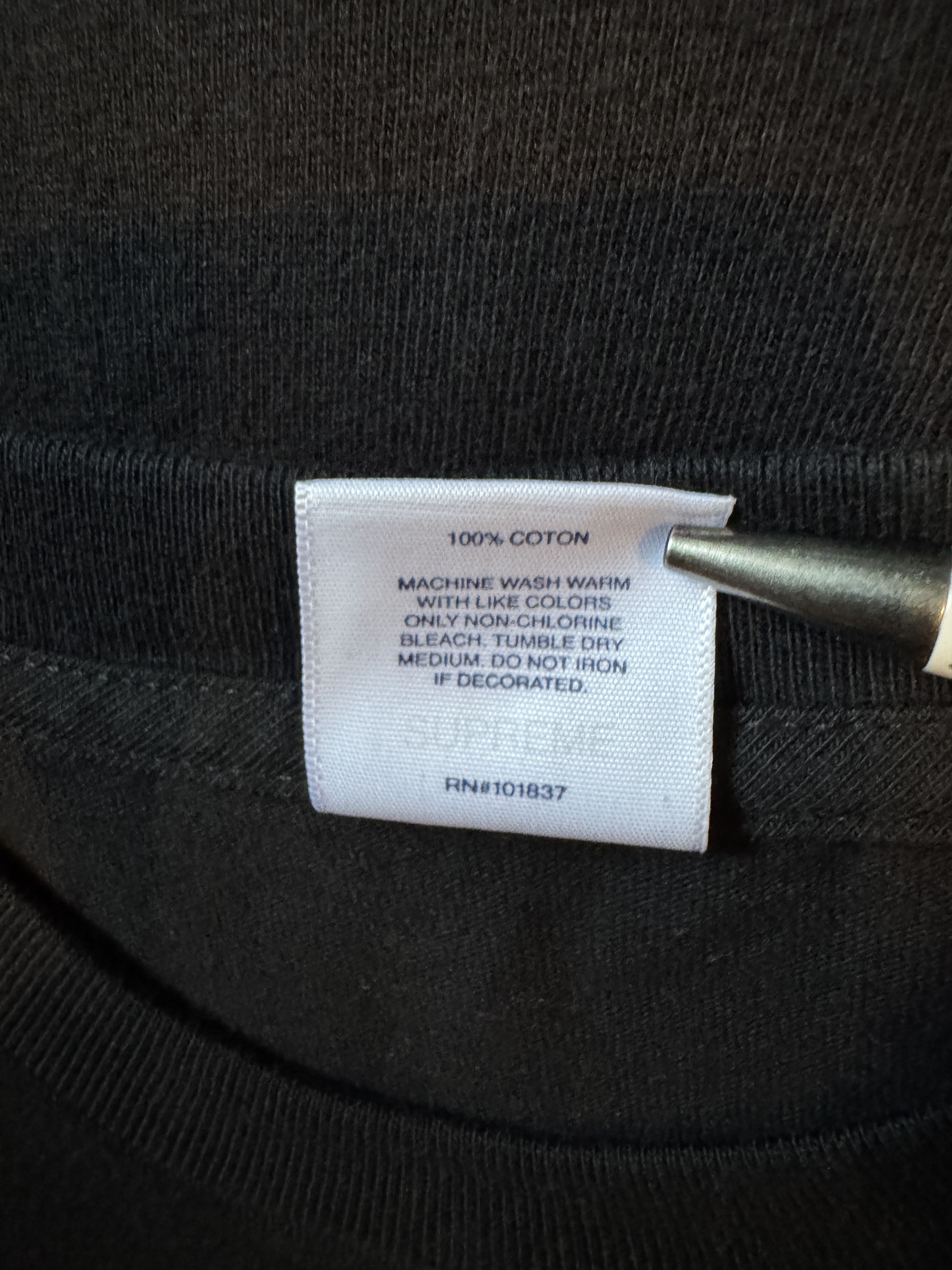 Jean Paul Gaultier × Supreme SUPREME X JOHN PAUL GAULTIER T-SHIRT BLACK SMALL Size US S / EU 44-46 / 1 - 8 Thumbnail