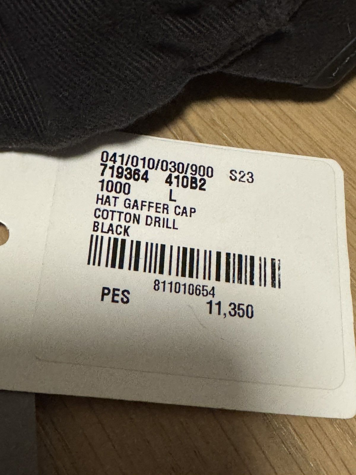 Balenciaga Balenciaga Gaffer Hat Size ONE SIZE - 10 Thumbnail