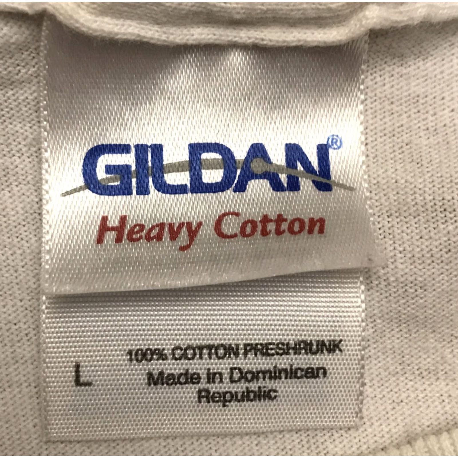 Gildan Ft. Lauderdale Florida USA T-Shirt white graphic S/S Sz LARGE 10 Size US L / EU 52-54 / 3 - 3 Thumbnail