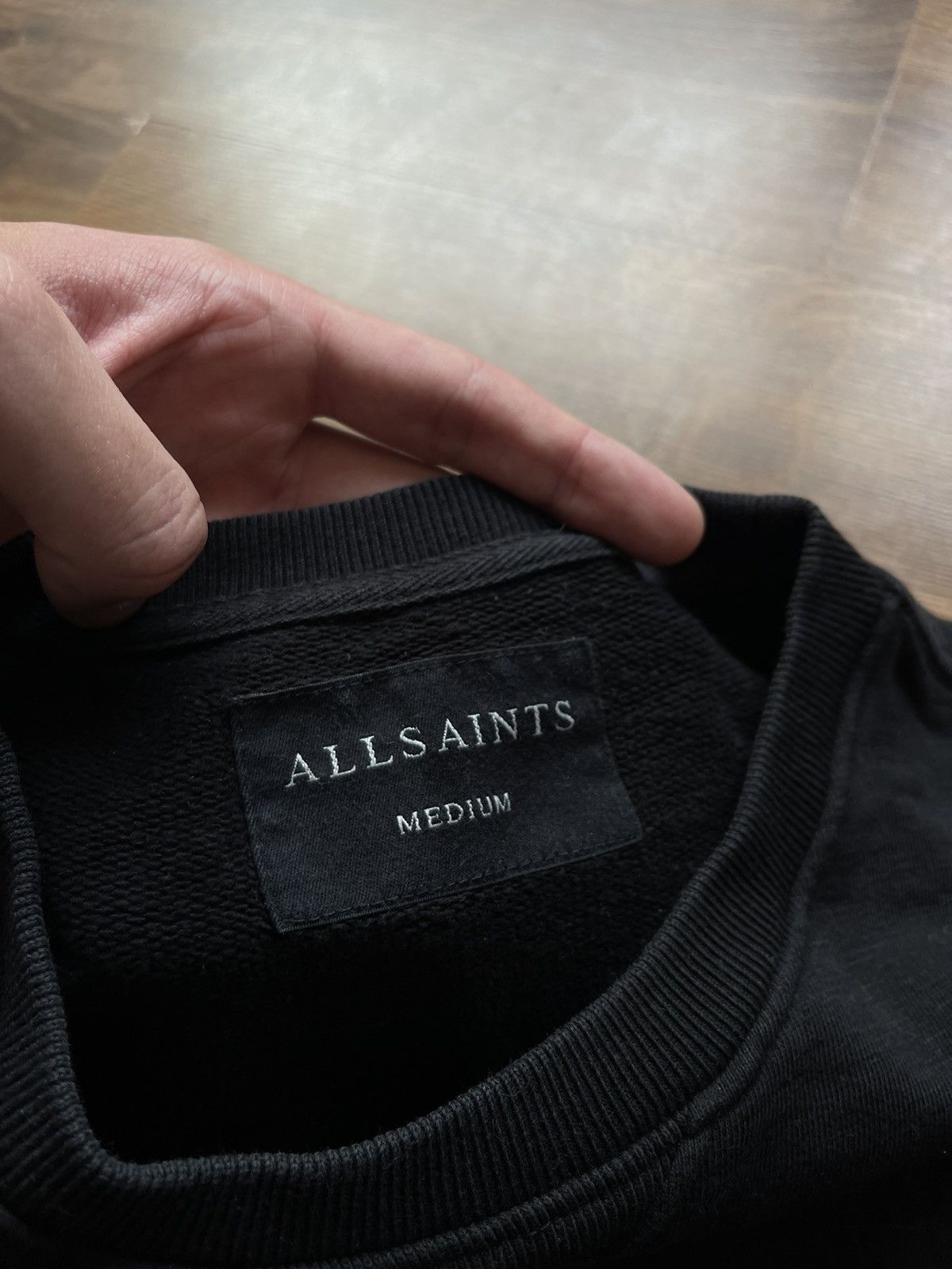 Allsaints Allsaints Zip Plain Sweatshirt y2k Size US M / EU 48-50 / 2 - 6 Thumbnail