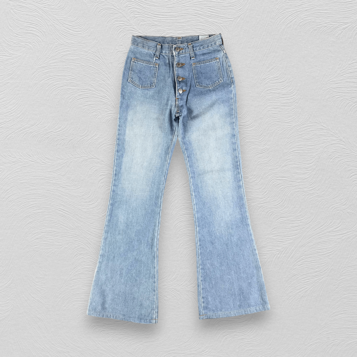 Vintage Vintage Wrangler Bush Pants Flared Jeans KJ1939 Size US 26 / EU 42 - 1 Thumbnail