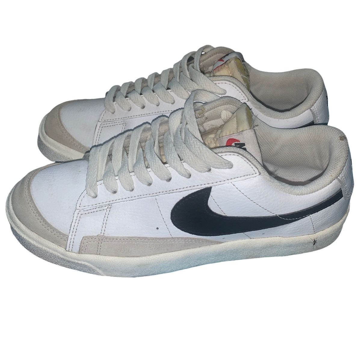 Nike × Vintage Nike Blazer Low Vintage77 Size US 8 / EU 41 - 2 Thumbnail